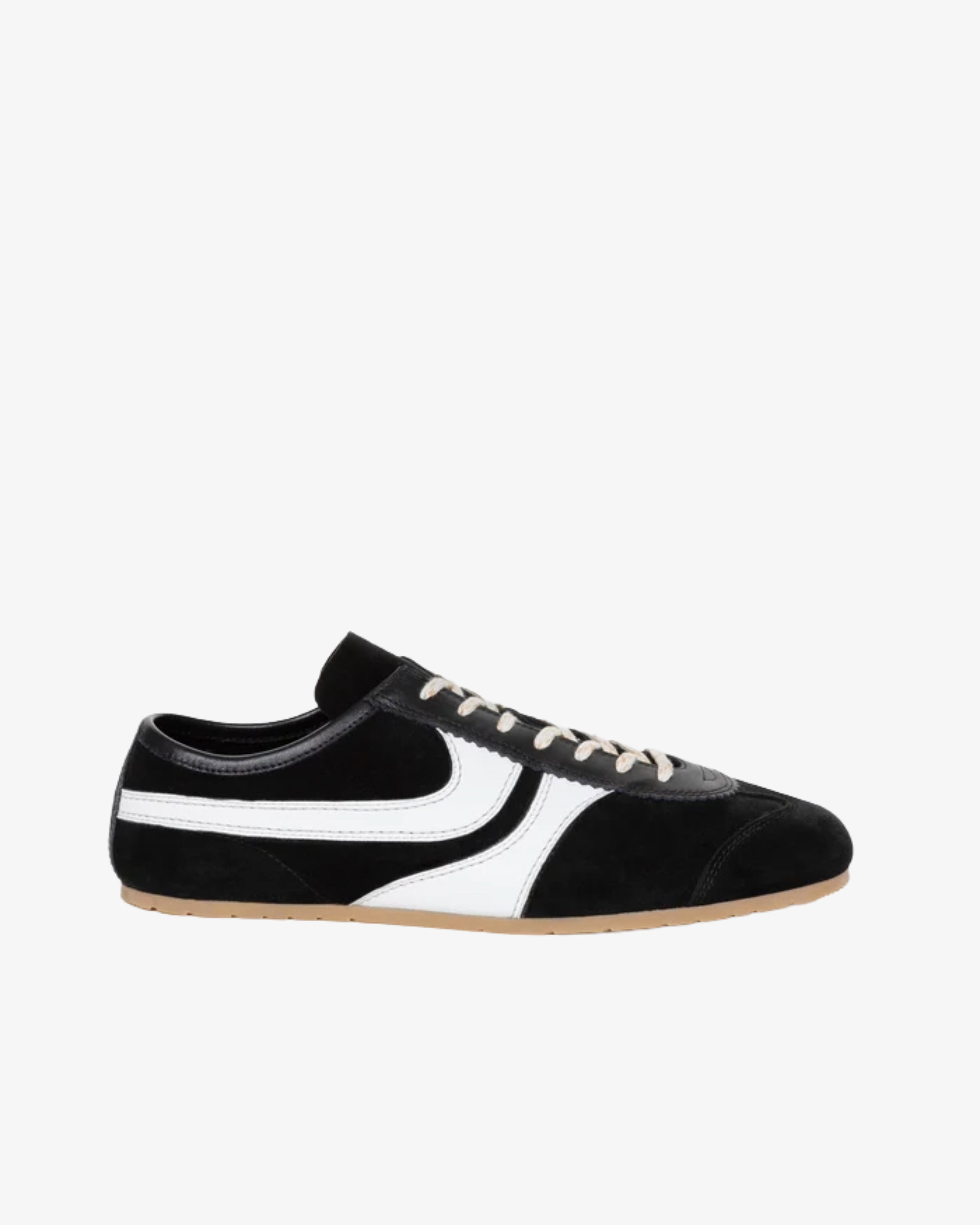 DRIES VAN NOTEN - Men's Suede sneakers - (Black) by DRIES VAN NOTEN