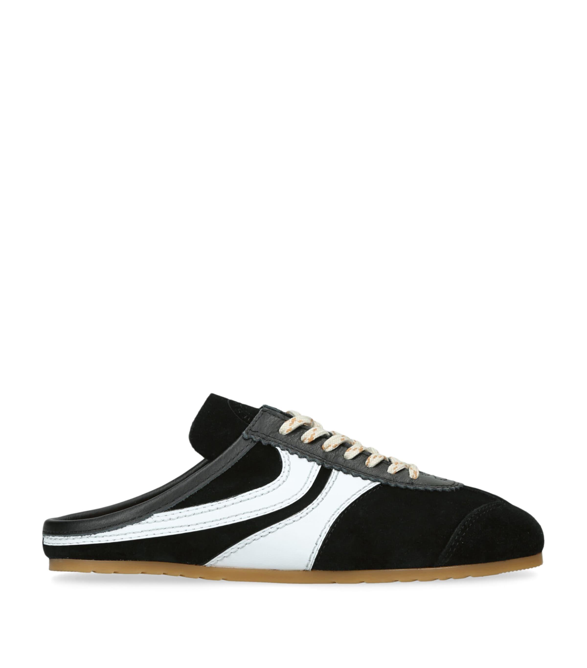 DRIES VAN NOTEN Suede Dustin Mules by DRIES VAN NOTEN