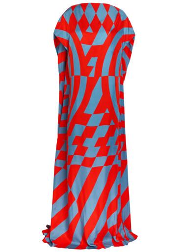 Diria printed silk maxi dress by DRIES VAN NOTEN
