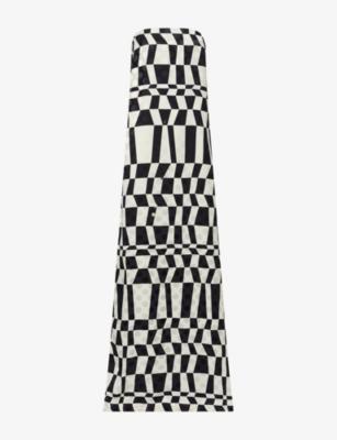 Doja Printed Satin Maxi Dress by DRIES VAN NOTEN