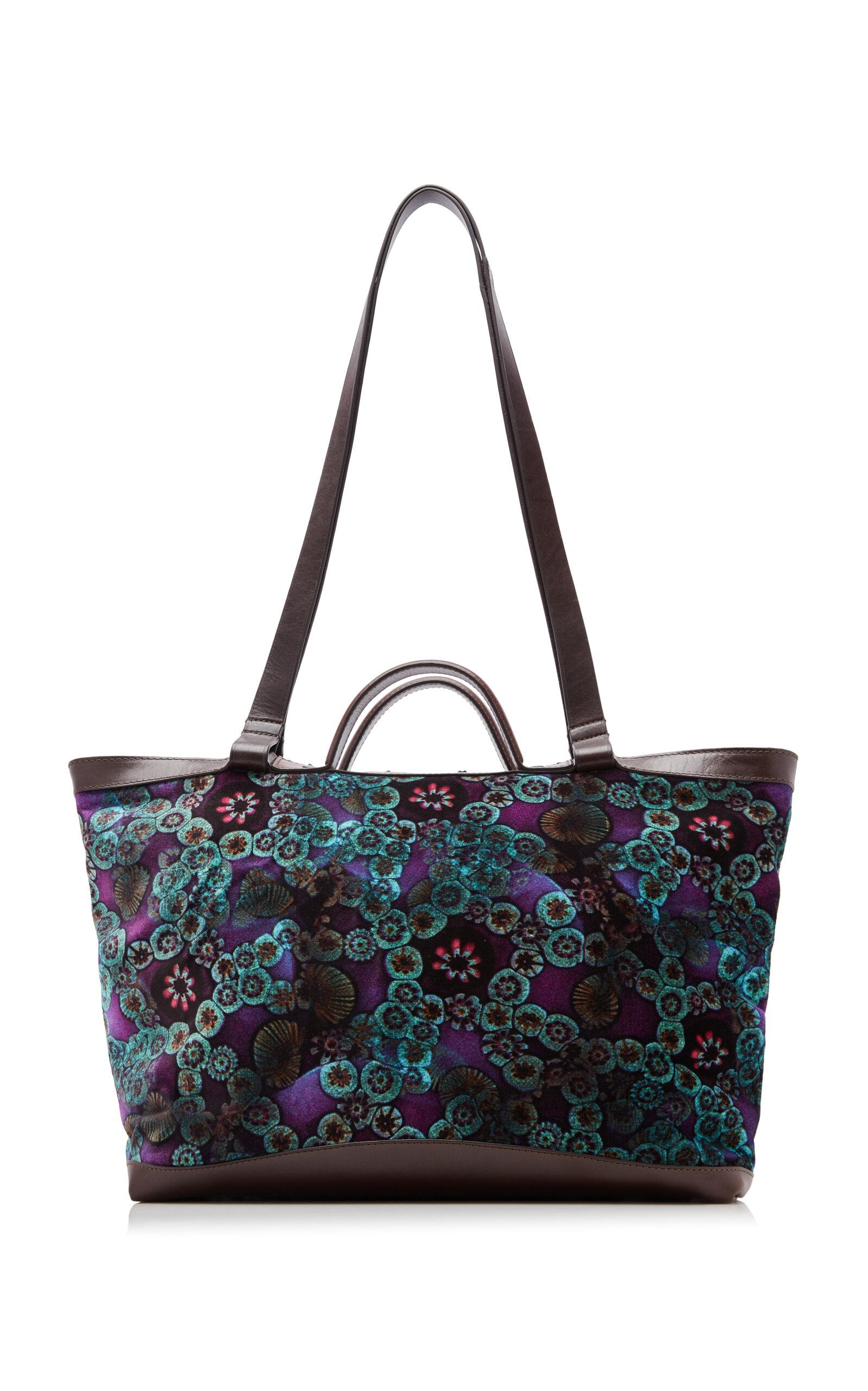 Dries Van Noten Carter Embroidered Tote Bag - Moda Operandi by DRIES VAN NOTEN