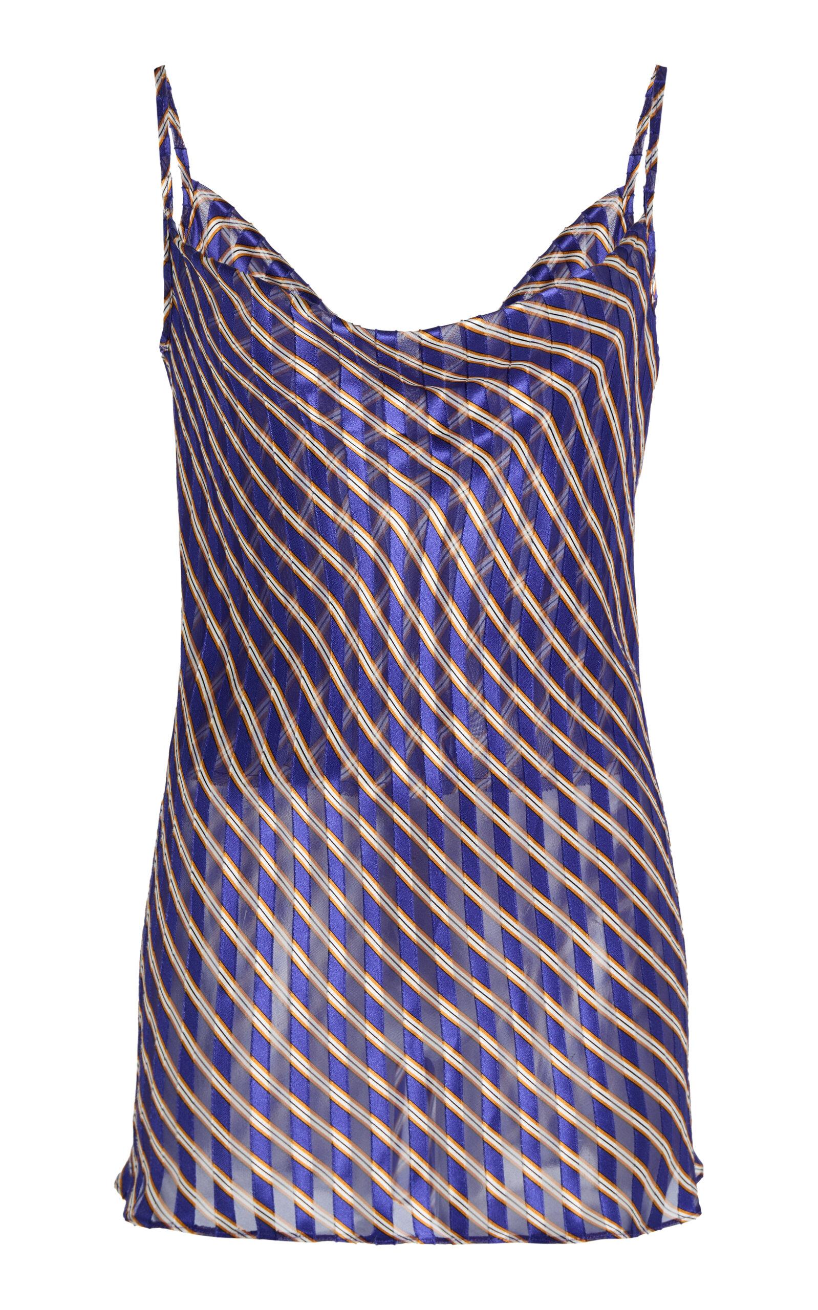 Dries Van Noten Chai Striped Devouré Camisole - Moda Operandi by DRIES VAN NOTEN
