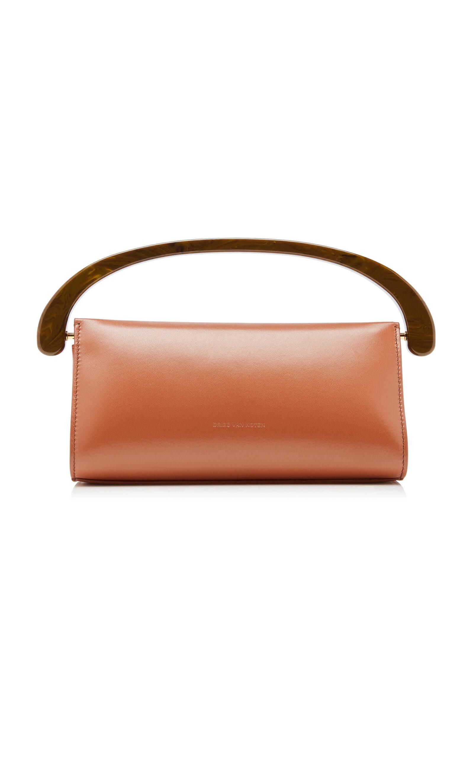 Dries Van Noten Crisp East West Leather Handbag - Moda Operandi by DRIES VAN NOTEN
