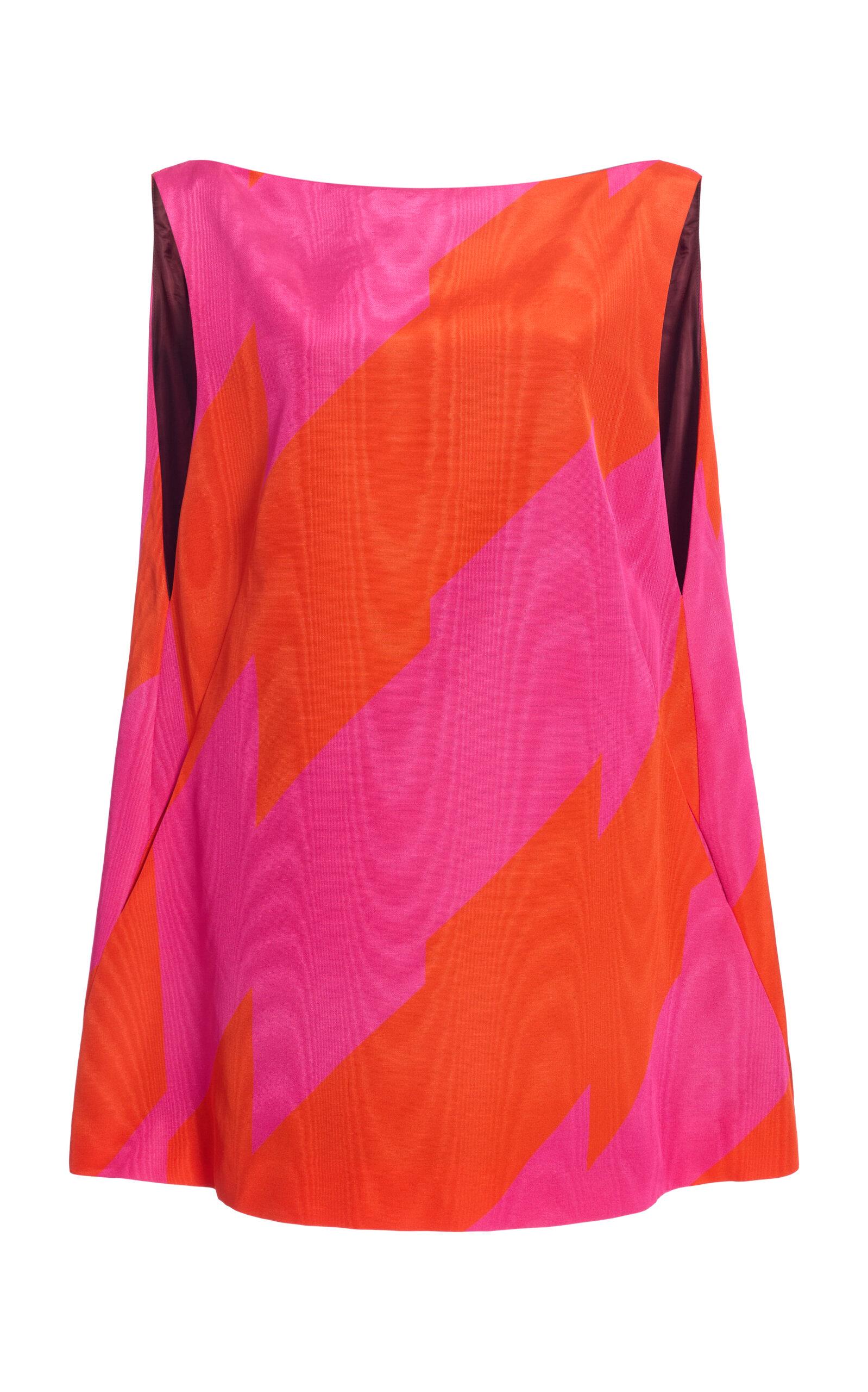 Dries Van Noten Dabel Striped Ottoman-Moiré Mini Dress - Moda Operandi by DRIES VAN NOTEN