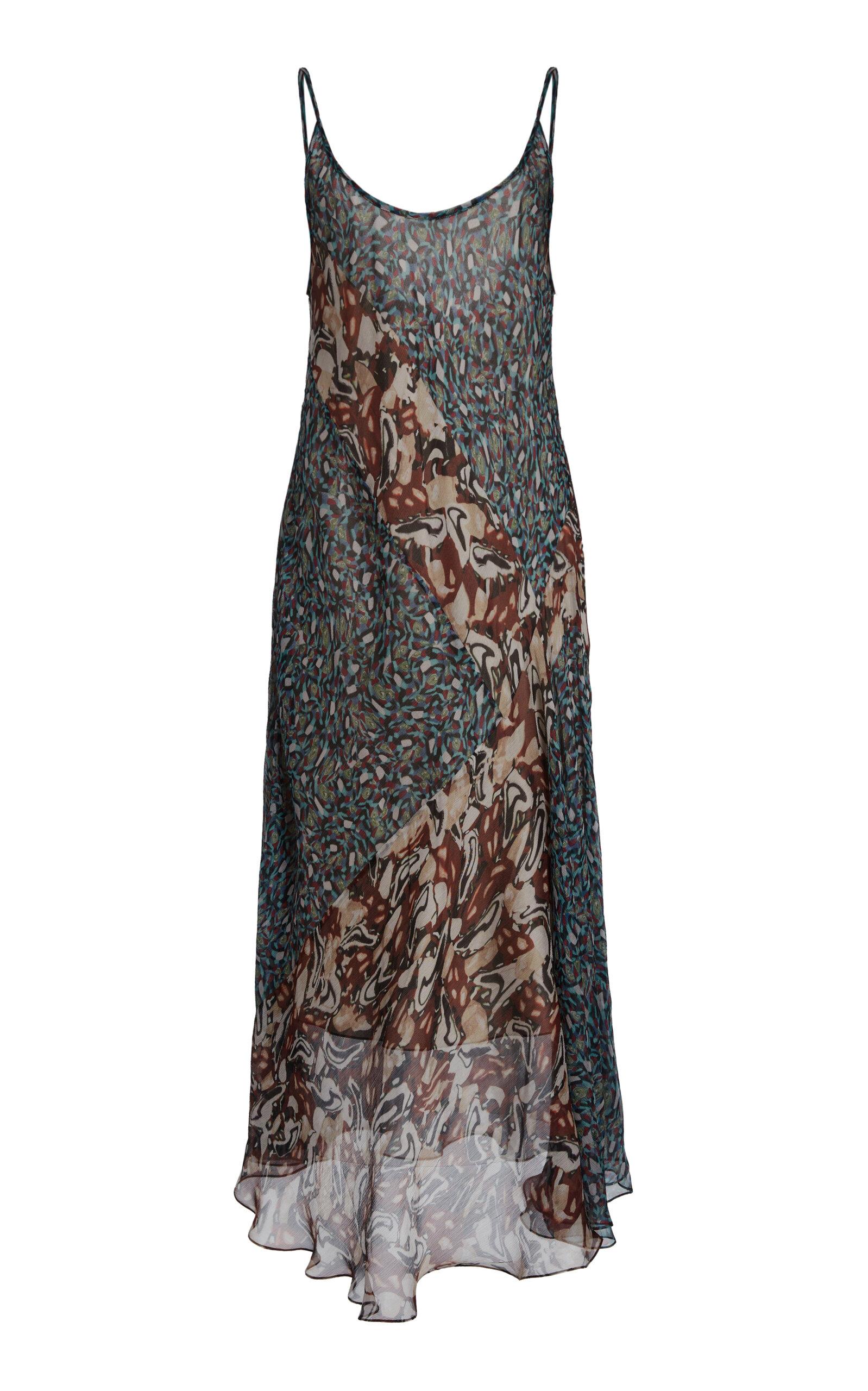 Dries Van Noten Dibelle Silk Midi Dress - Moda Operandi by DRIES VAN NOTEN