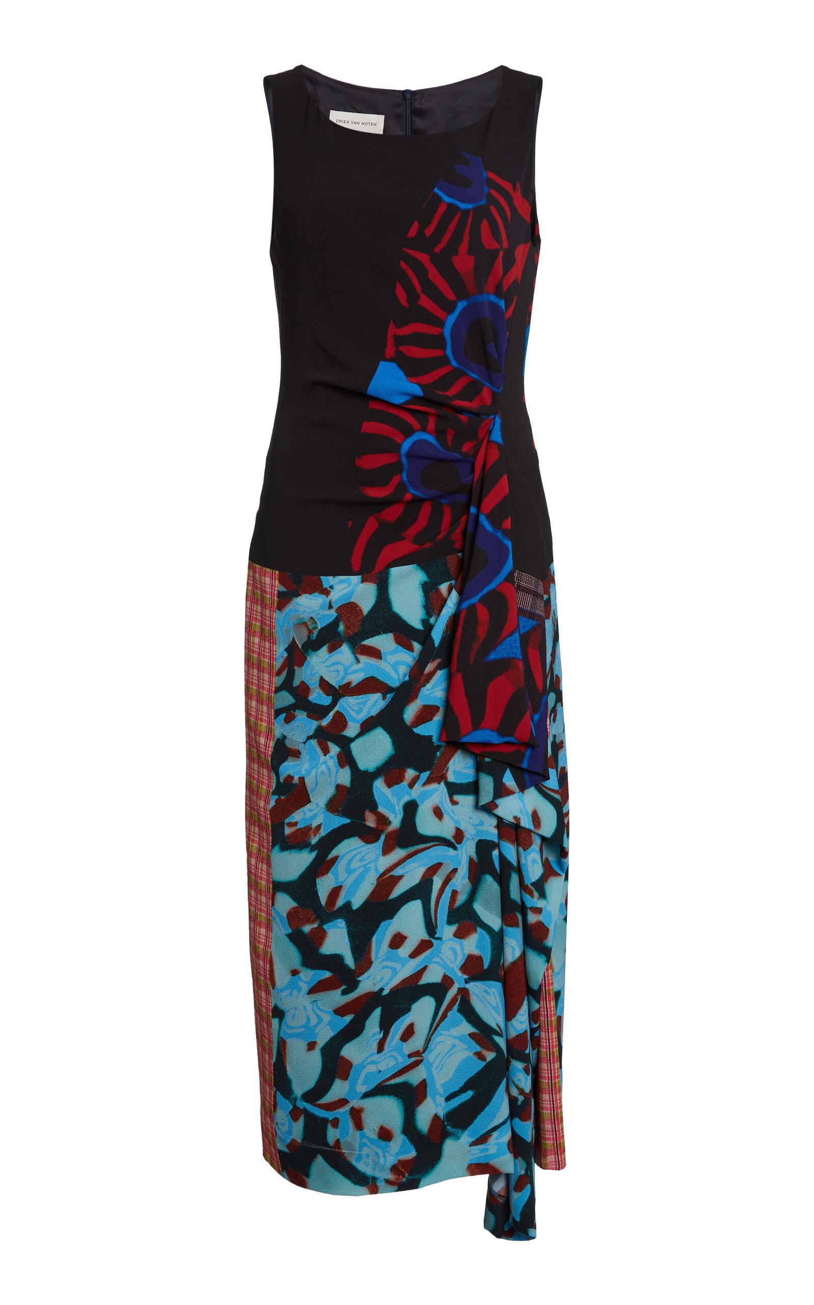 Dries Van Noten Dropps Crepe Midi Dress - Moda Operandi by DRIES VAN NOTEN