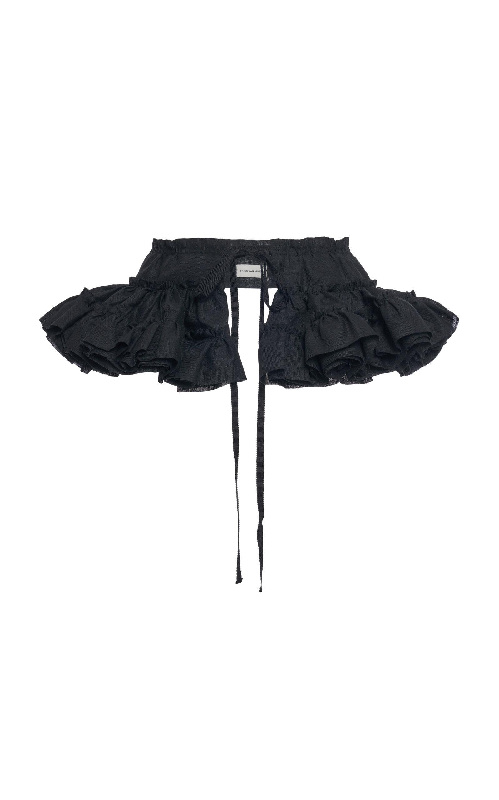 Dries Van Noten Georgie Cotton Waist Belt  - Moda Operandi by DRIES VAN NOTEN