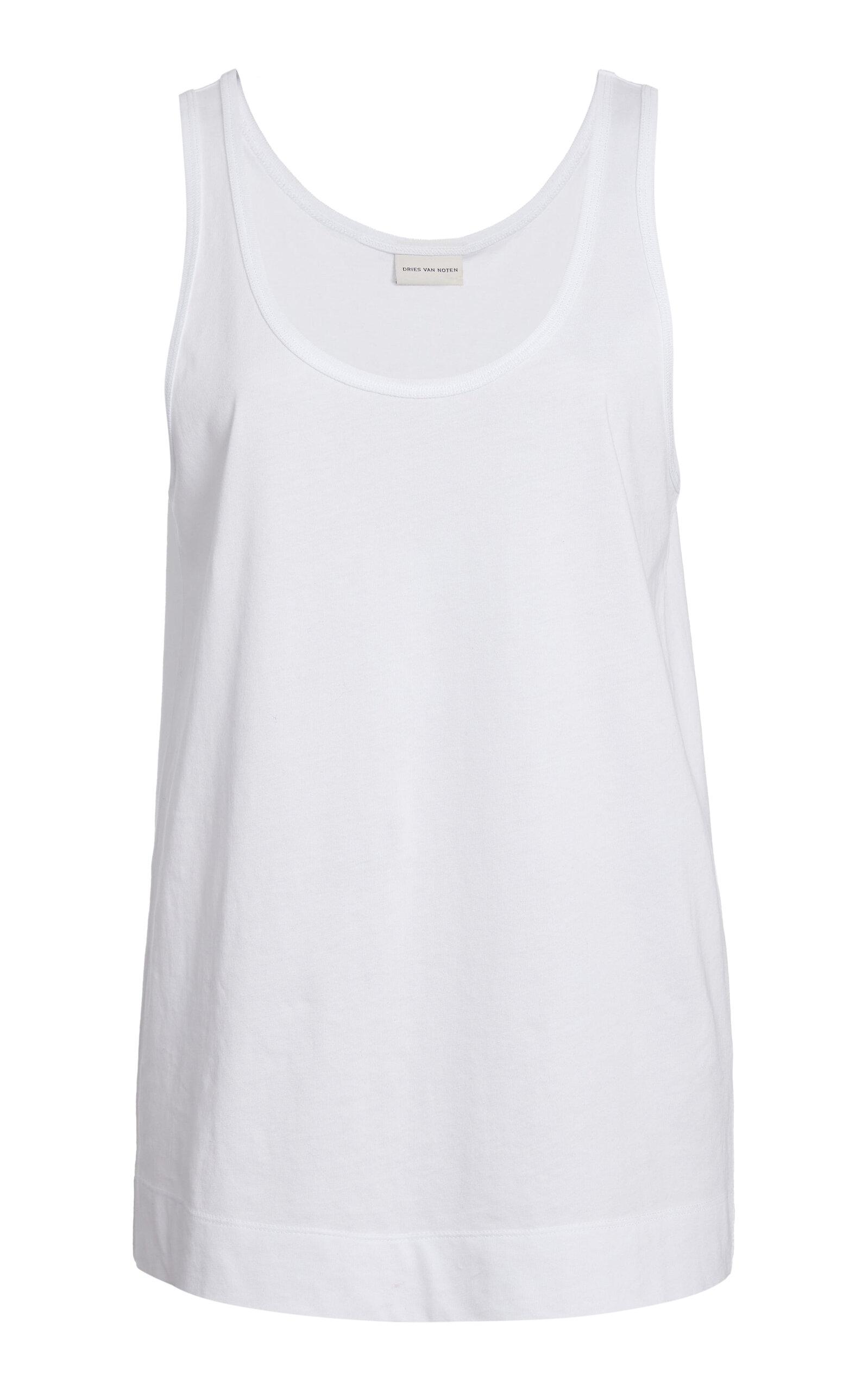 Dries Van Noten Hevila Cotton Tank Top - Moda Operandi by DRIES VAN NOTEN