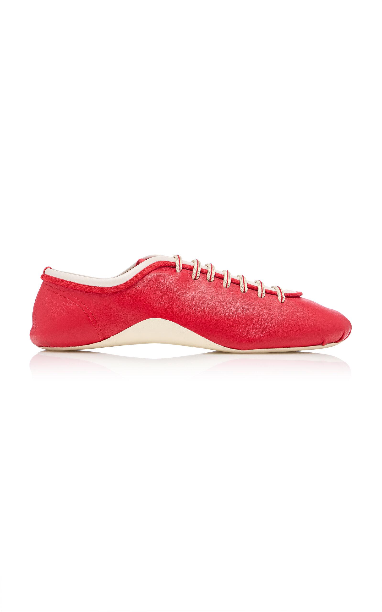 Dries Van Noten Leather Ballerina Sneaker - Moda Operandi by DRIES VAN NOTEN