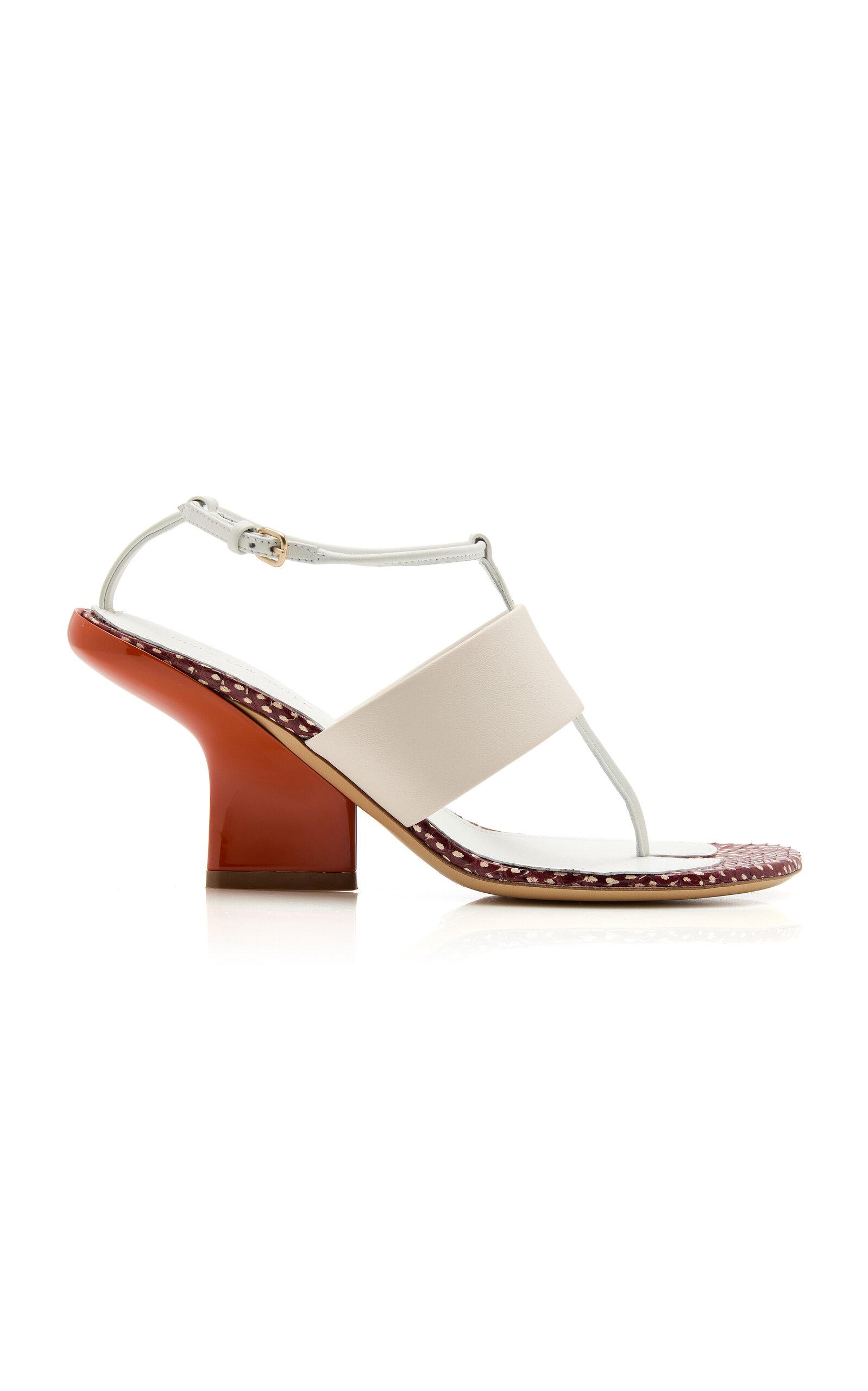 Dries Van Noten Leather Sandals - Moda Operandi by DRIES VAN NOTEN