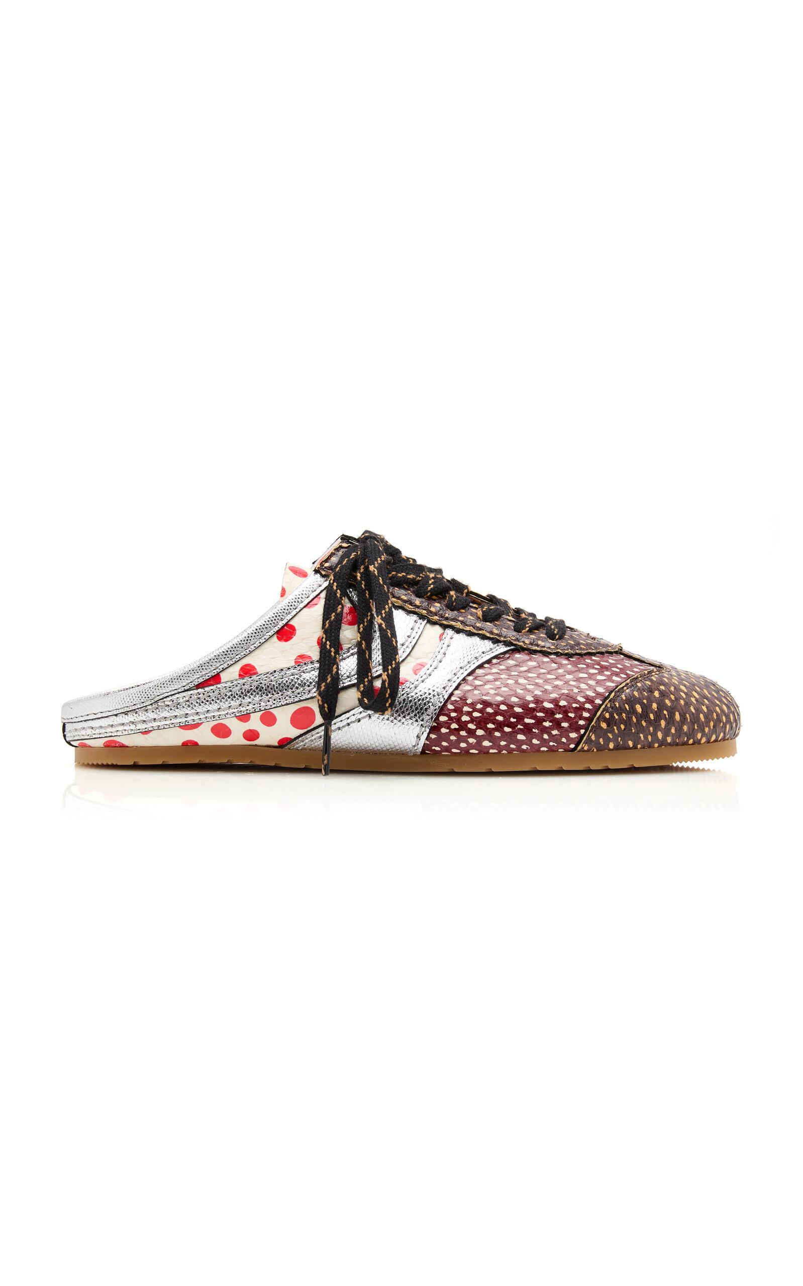 Dries Van Noten Leather Sneaker Mules - Moda Operandi by DRIES VAN NOTEN