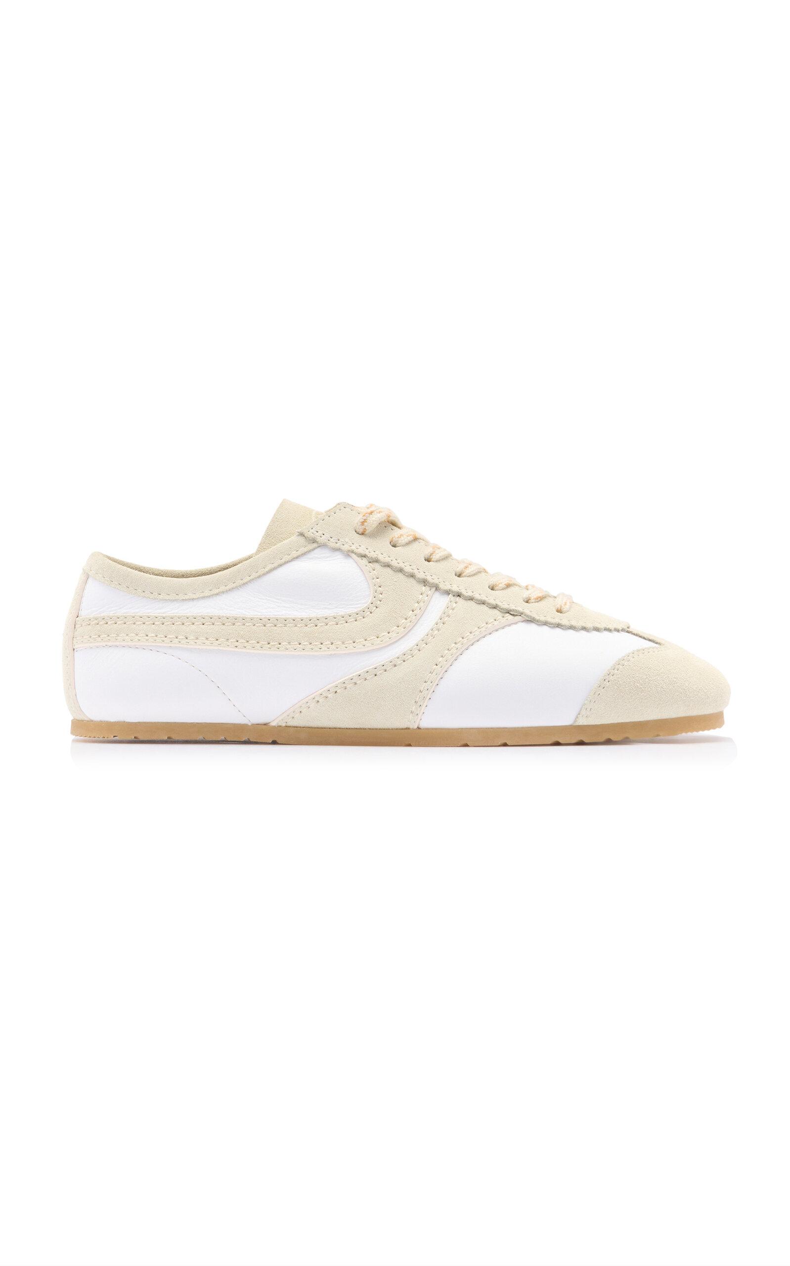 Dries Van Noten - Leather Sneakers - White - - Moda Operandi by DRIES VAN NOTEN