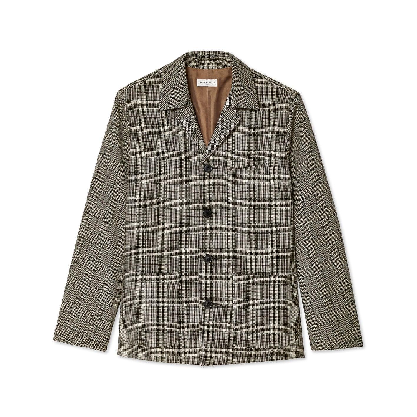 Dries Van Noten - Men'S Bayos Jacket - (101 Sand) by DRIES VAN NOTEN