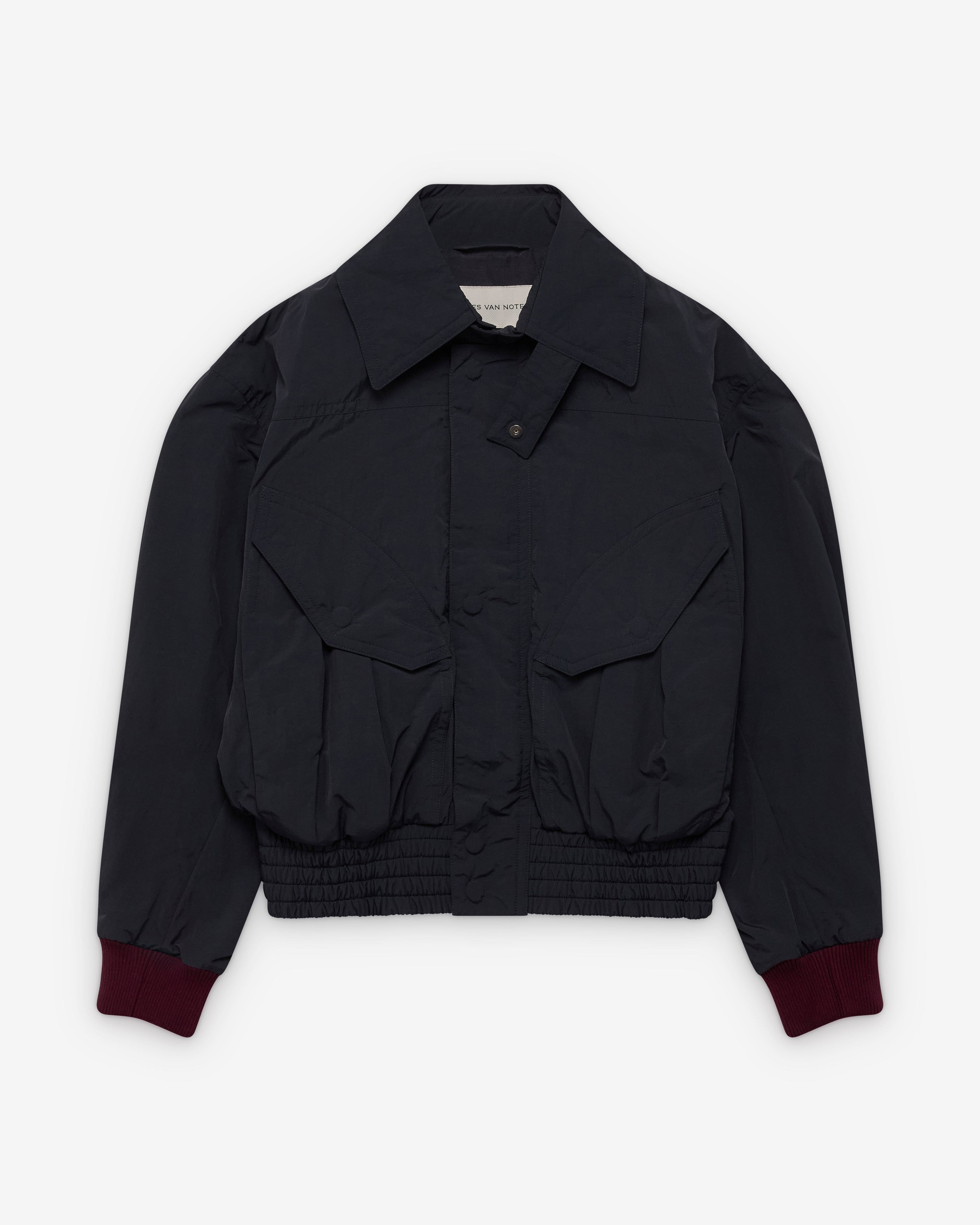 Dries Van Noten - Men's Bomber Jacket - (Navy) by DRIES VAN NOTEN