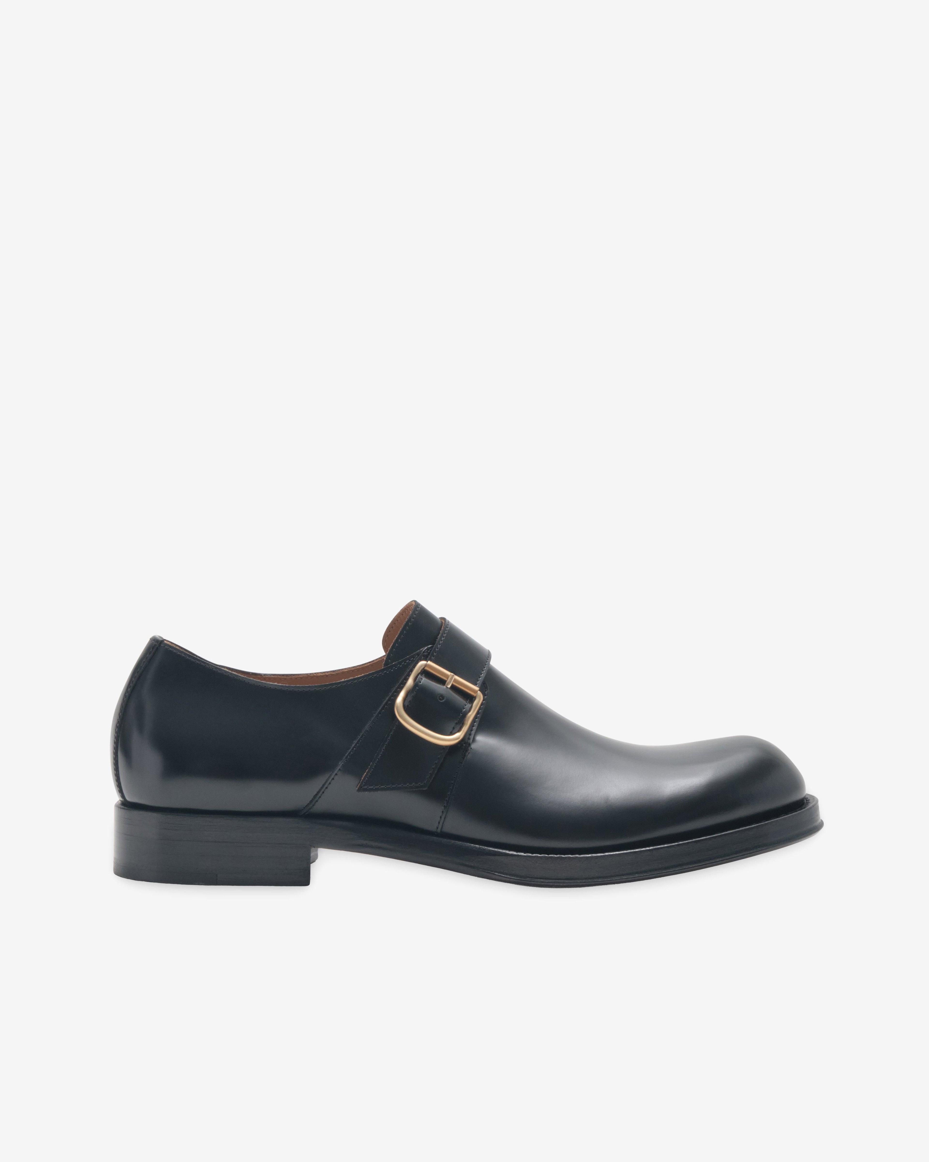 Dries Van Noten - Men's Buckle-Detail Shoes - (Black) by DRIES VAN NOTEN