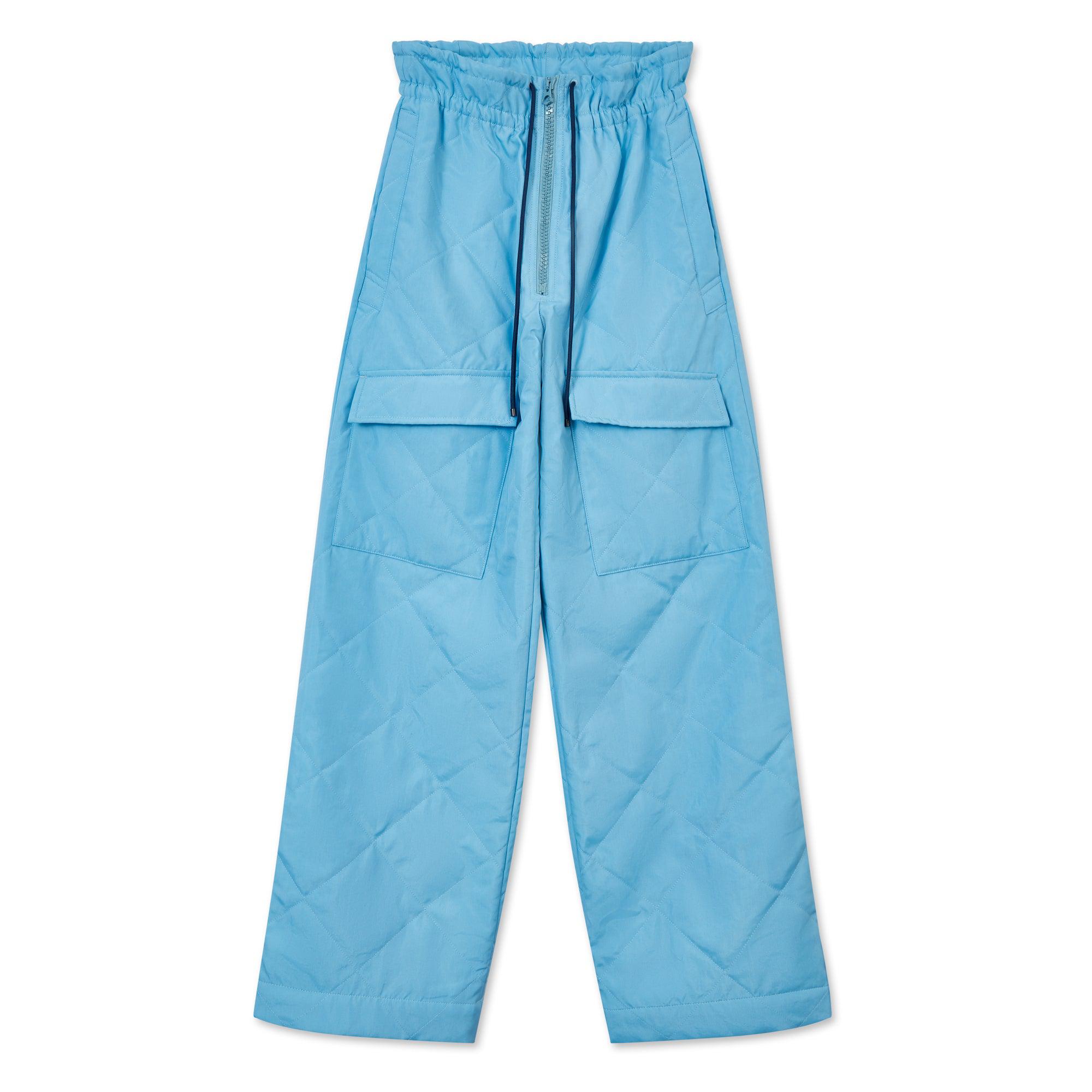 Dries Van Noten - Men’s Perry Padded Cargo Pants - (Light Blue) by DRIES VAN NOTEN