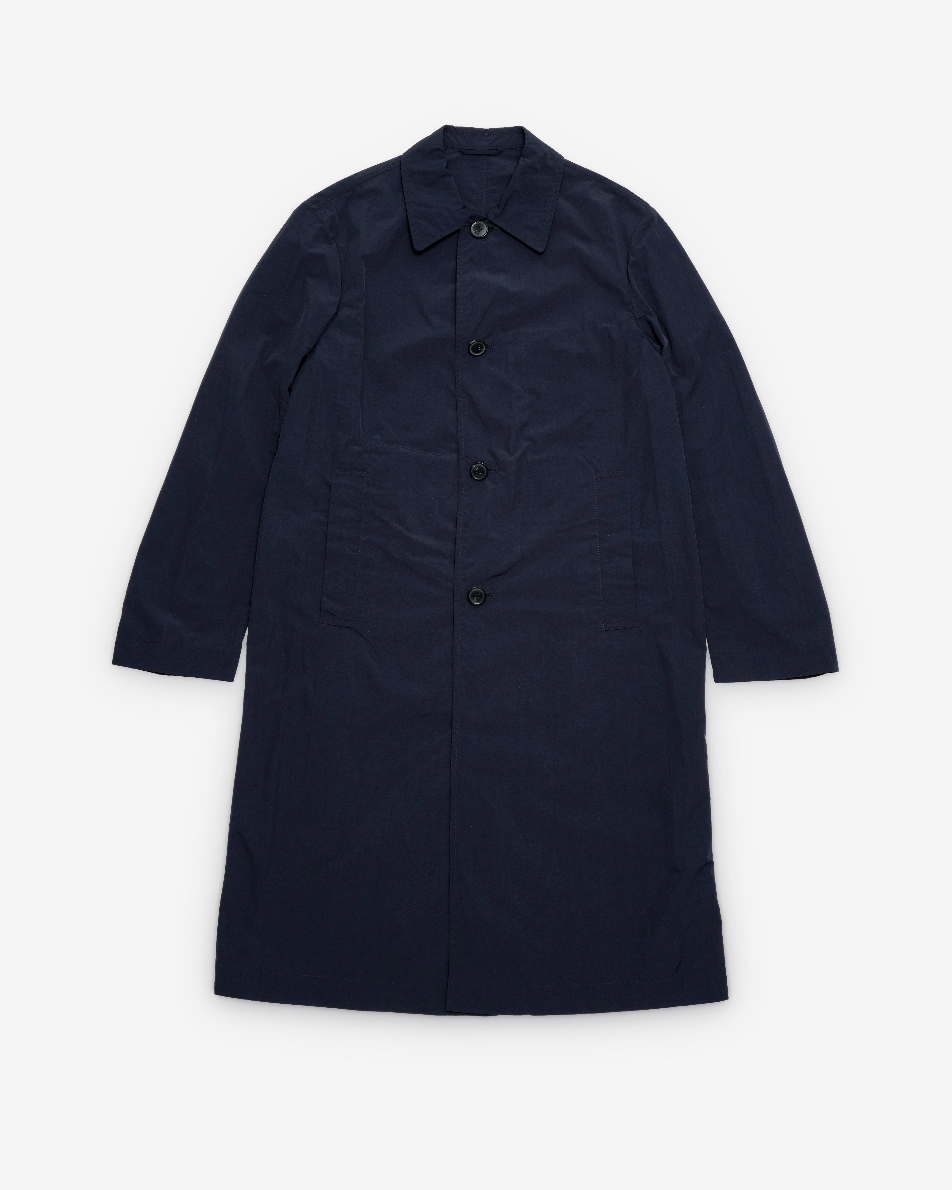 Dries Van Noten - Men's Rankles Coat - (Navy) by DRIES VAN NOTEN
