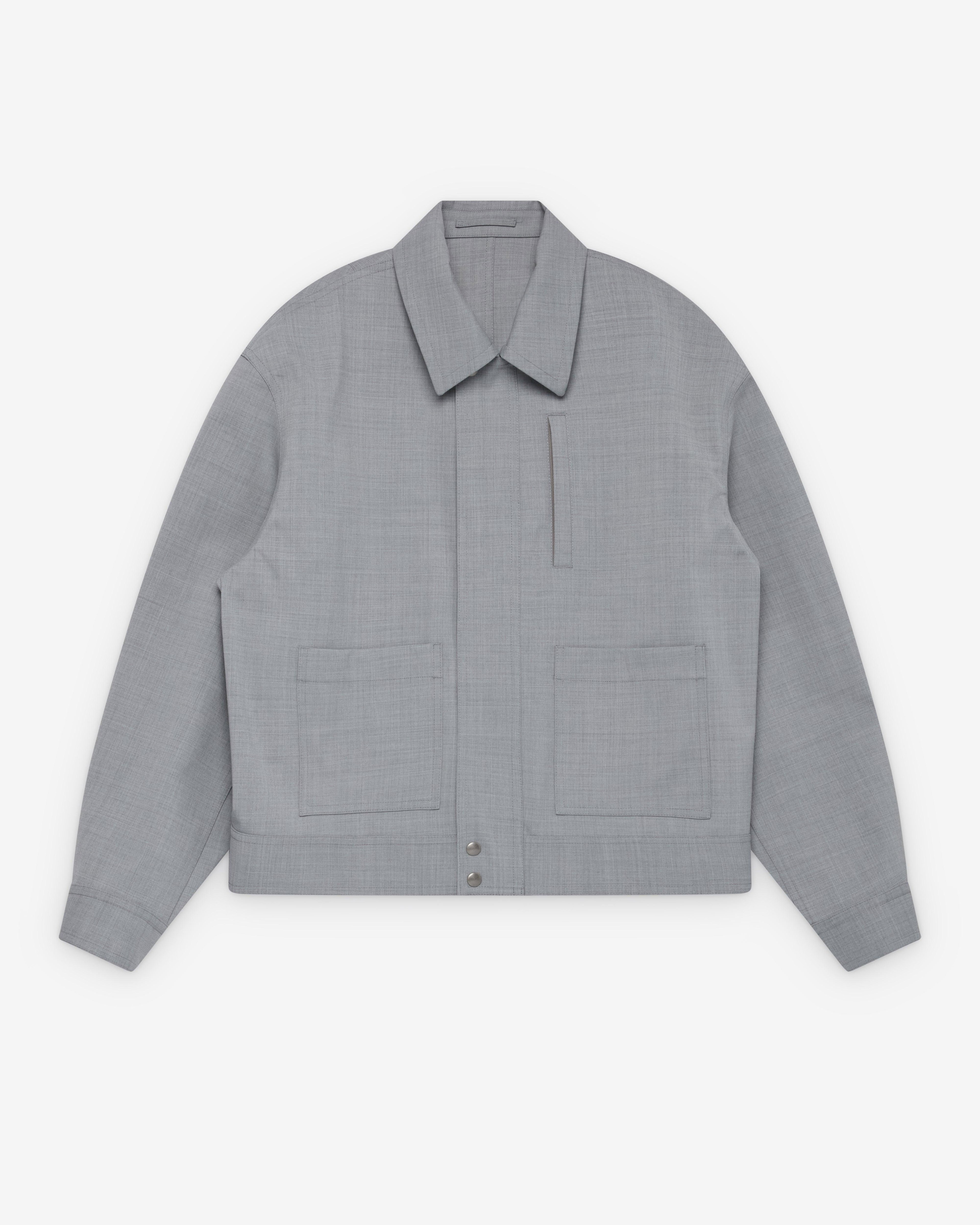 Dries Van Noten - Men's Tone Jacket - (Grey) by DRIES VAN NOTEN