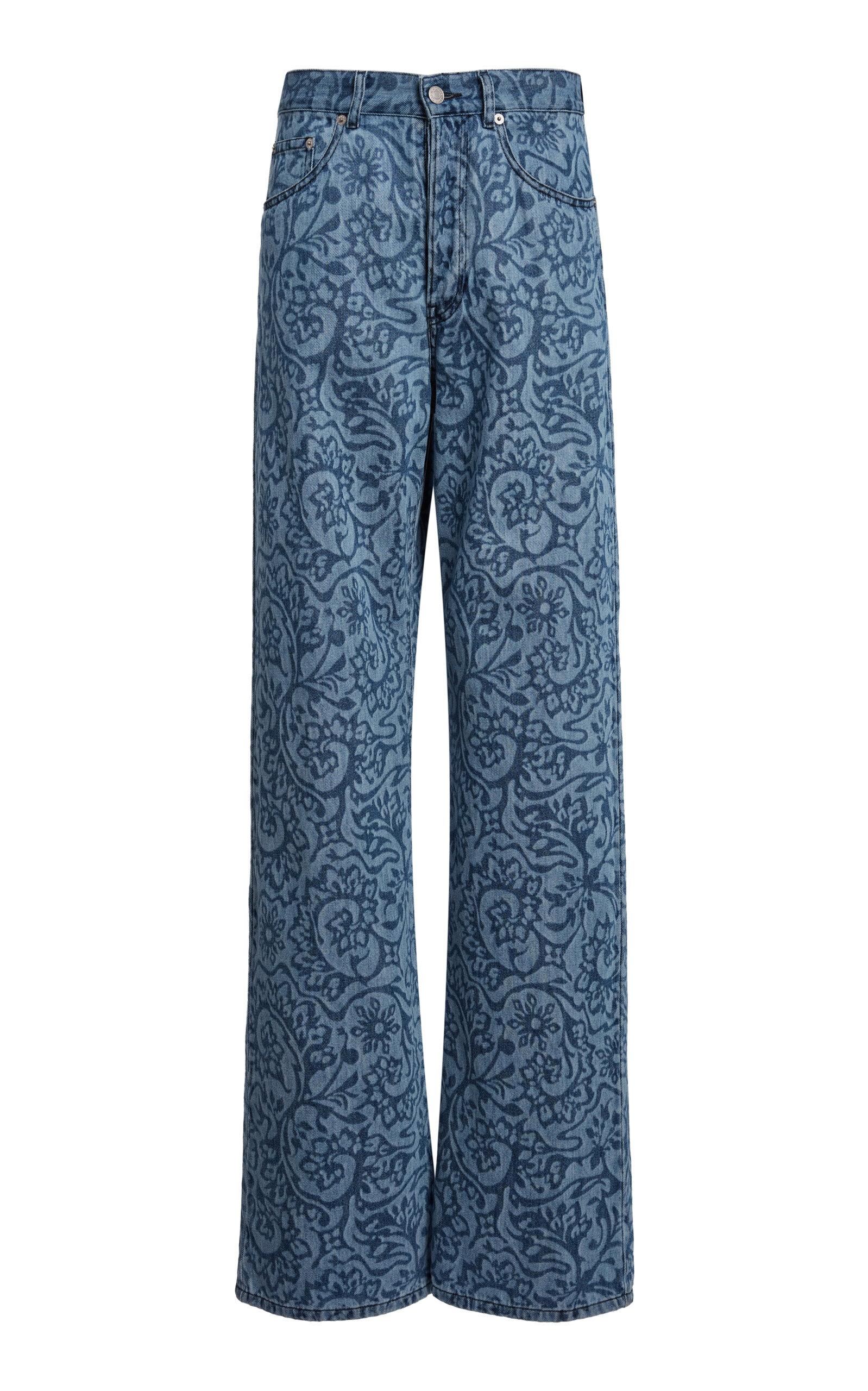 Dries Van Noten Peyton High-Rise Wide-Leg Jeans  - Moda Operandi by DRIES VAN NOTEN