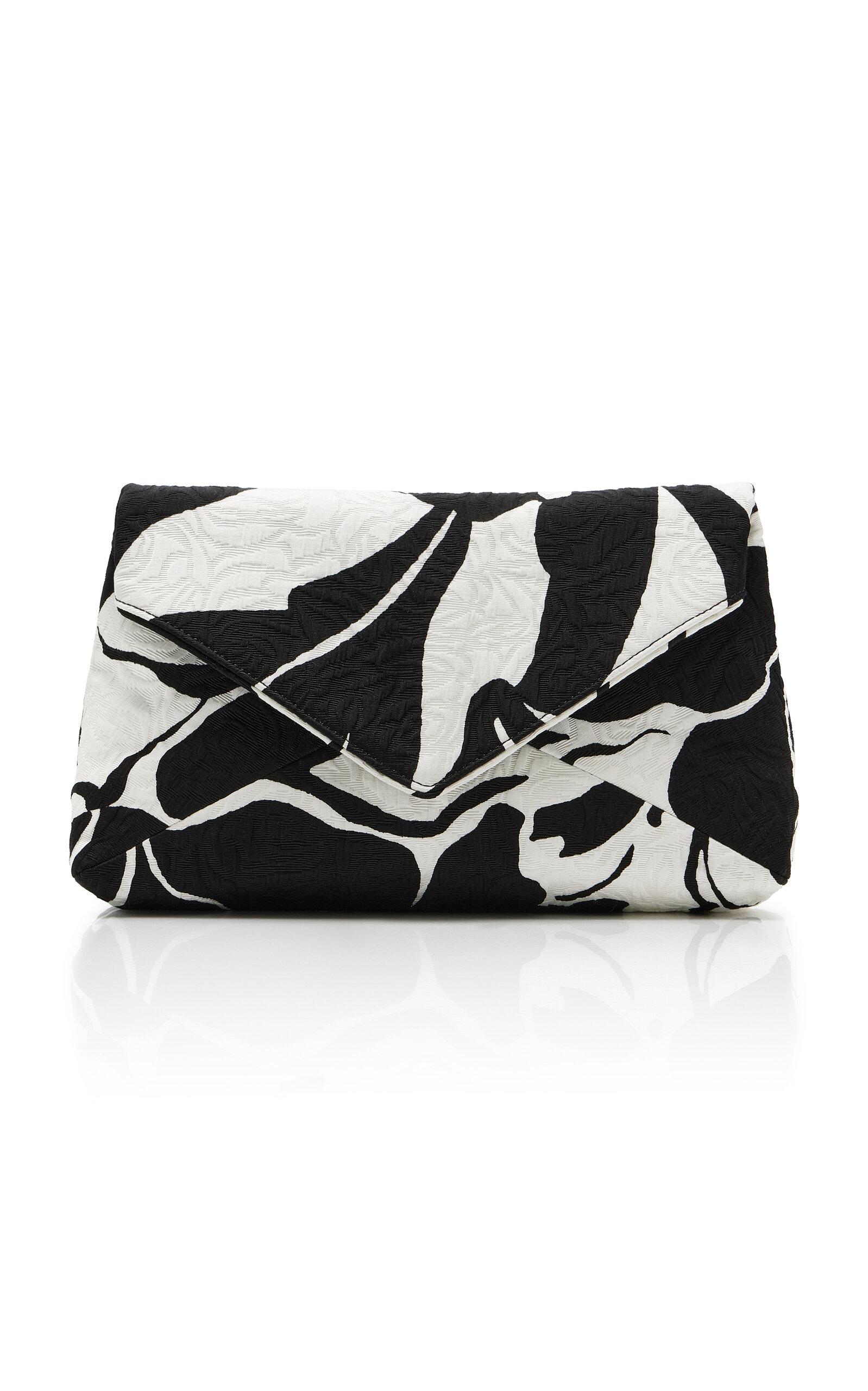 Dries Van Noten Printed Cotton-Blend Envelope Clutch - Moda Operandi by DRIES VAN NOTEN