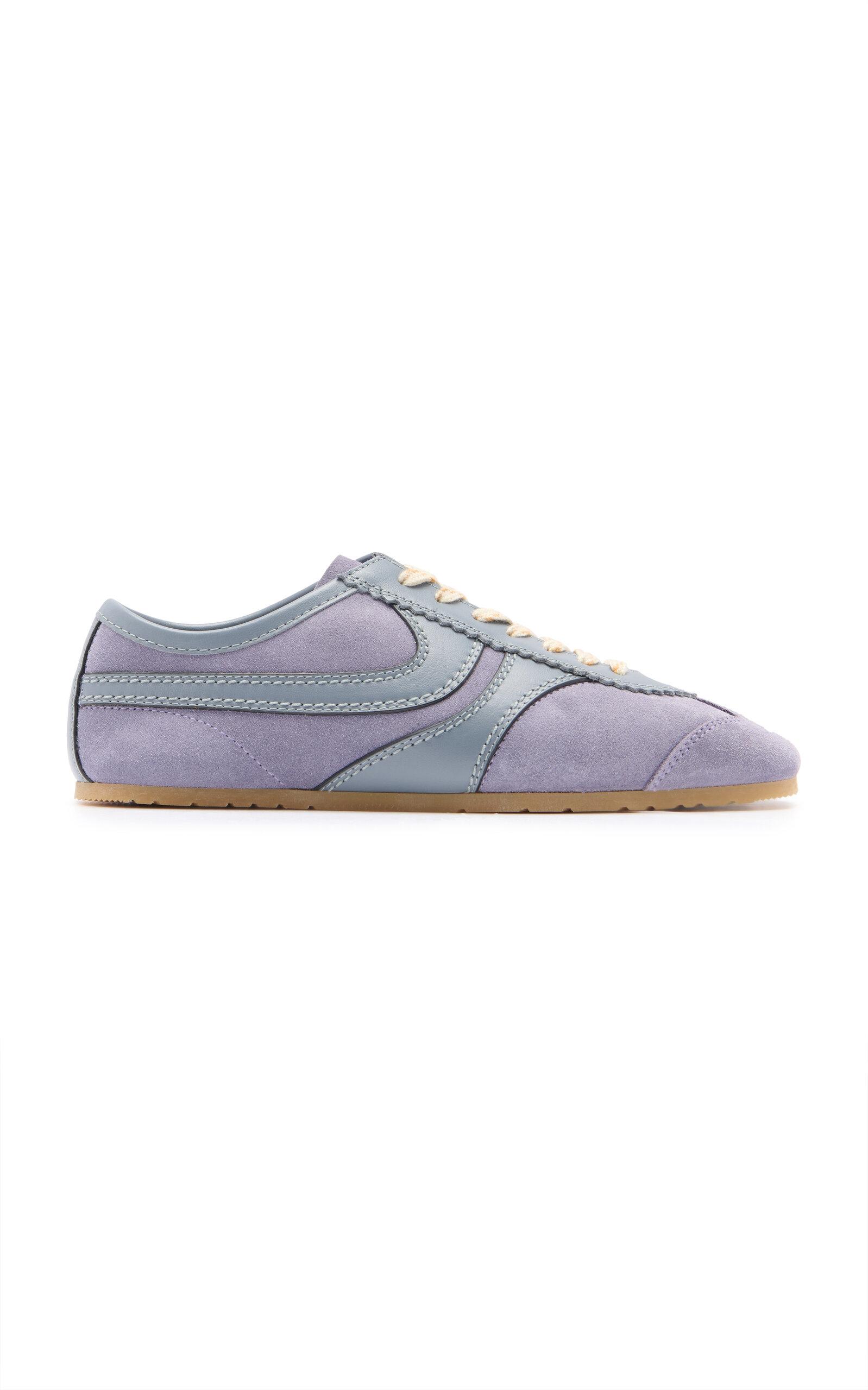 Dries Van Noten - Suede Sneakers - Purple - - Moda Operandi by DRIES VAN NOTEN