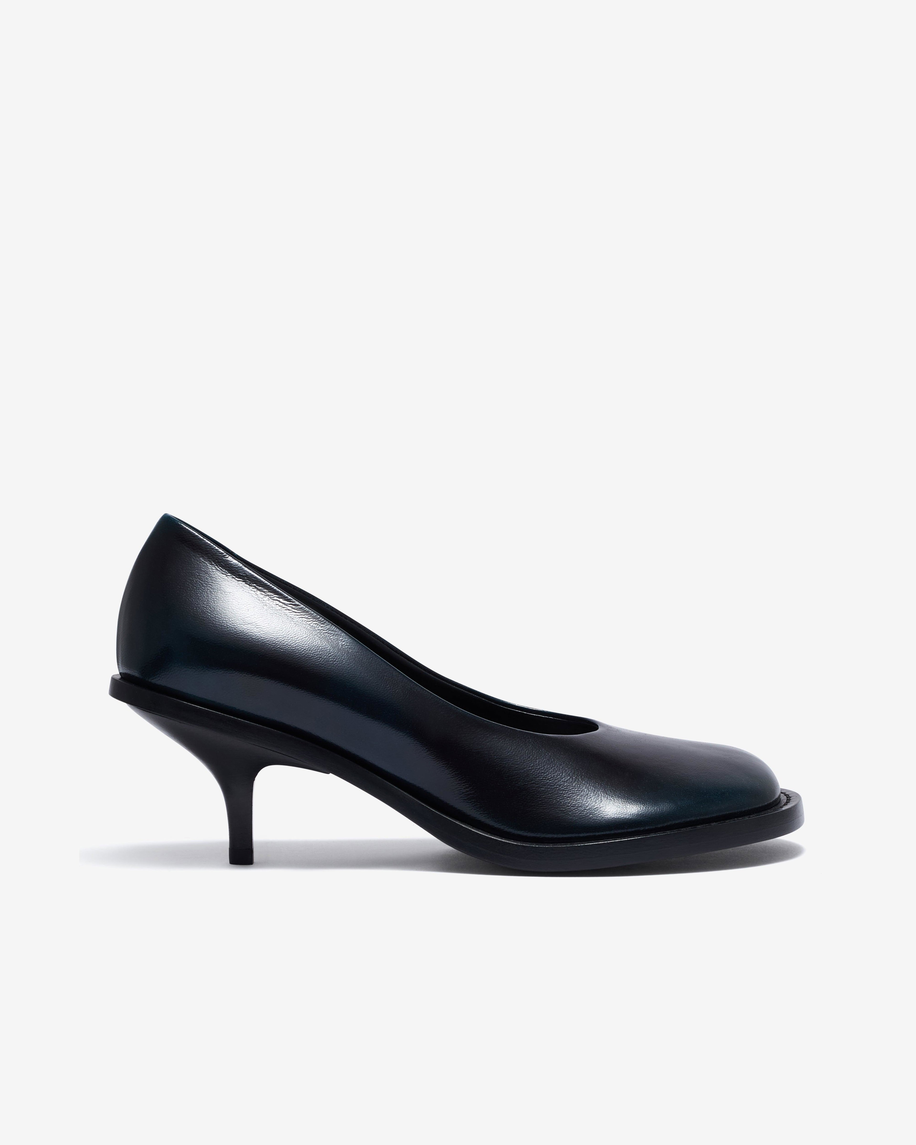 Dries Van Noten - Women’s Leather Pumps - (Turquoise) by DRIES VAN NOTEN