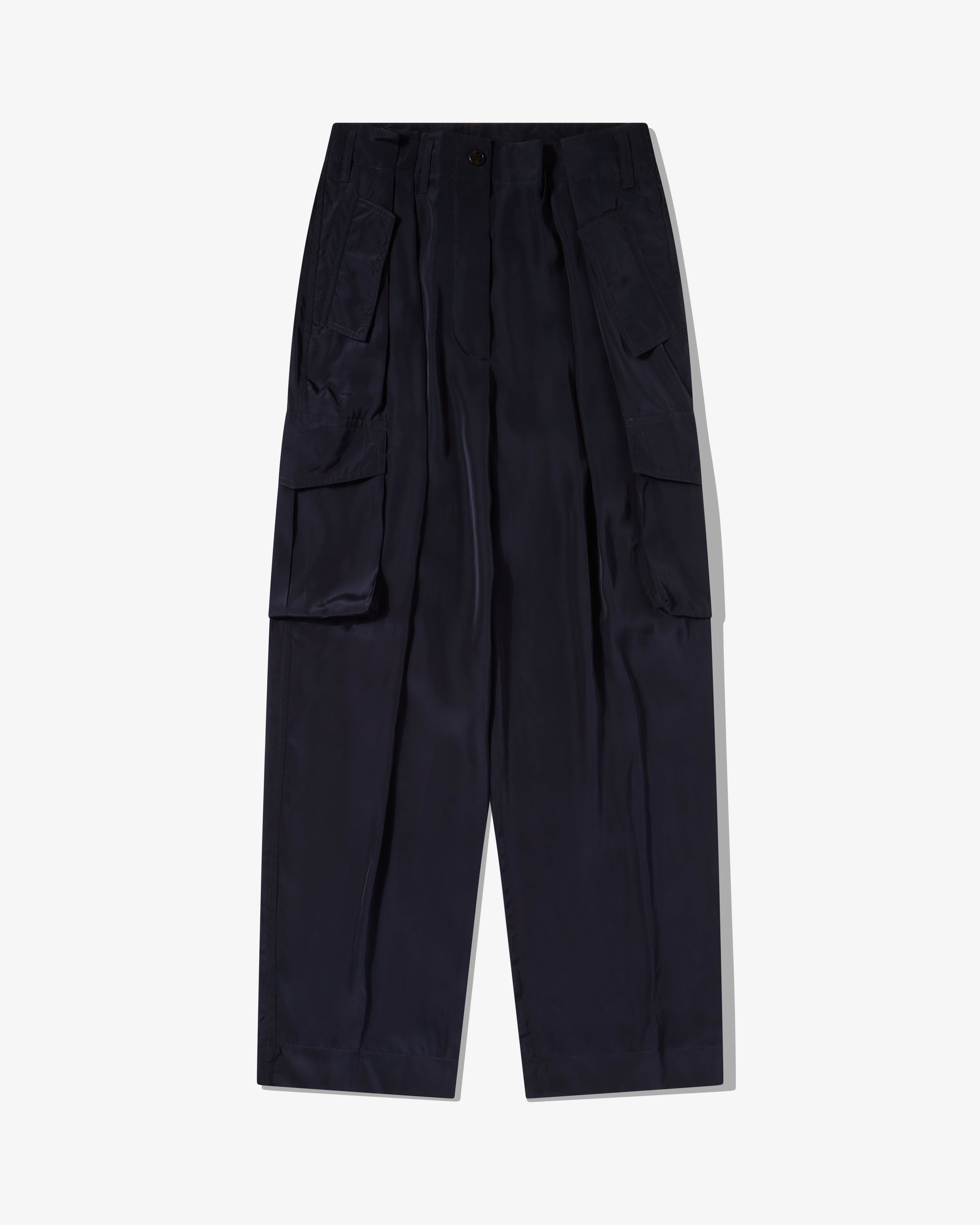 Dries Van Noten - Women’s Loose Fit Cargo Pants - (Navy) by DRIES VAN NOTEN