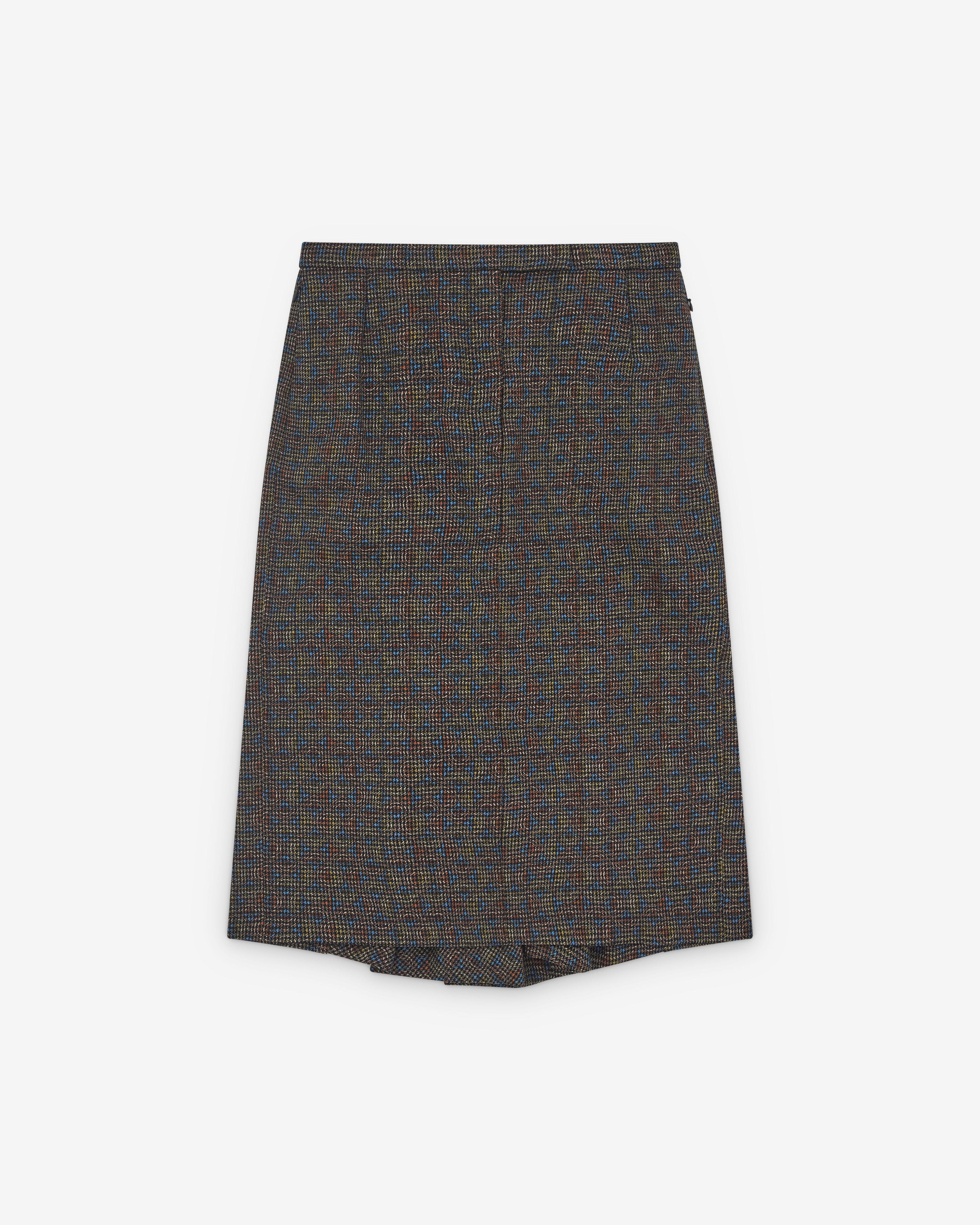 Dries Van Noten - Women’s Sandora Skirt - (Khaki) by DRIES VAN NOTEN