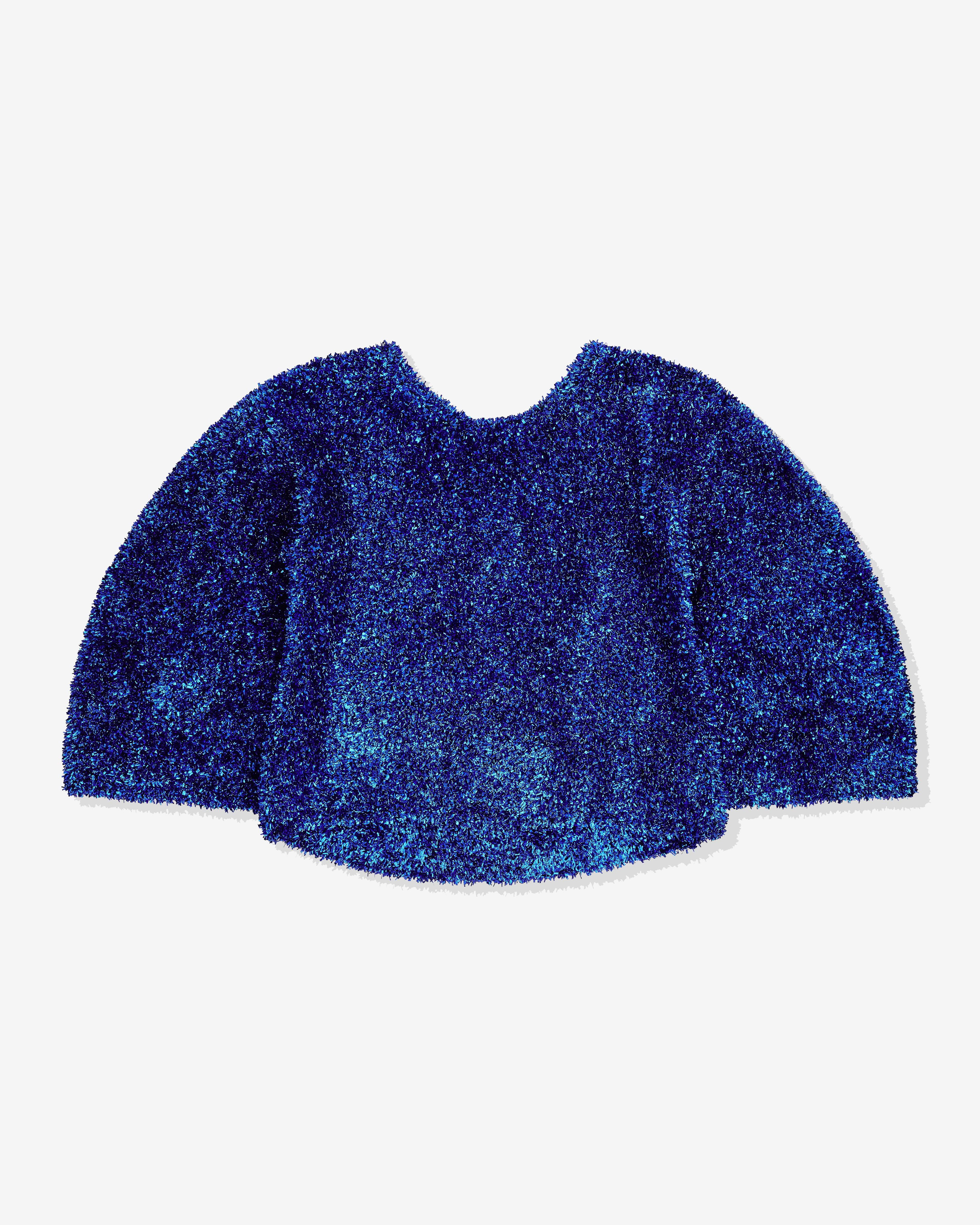 Dries Van Noten - Women's Scoop Neck Sweater - (King Blue) by DRIES VAN NOTEN