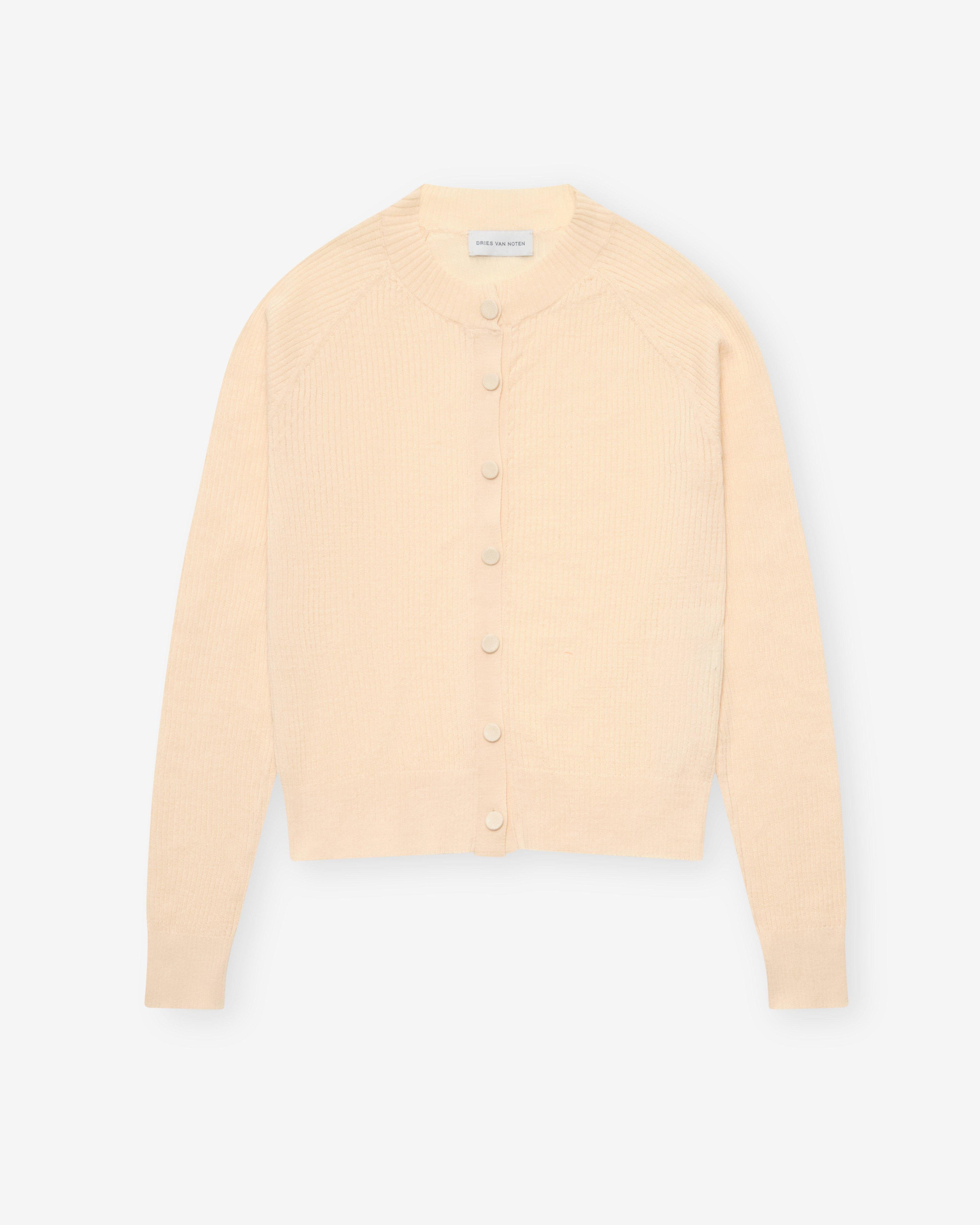 Dries Van Noten - Women's Tobinas Cardigan - (Cream) by DRIES VAN NOTEN