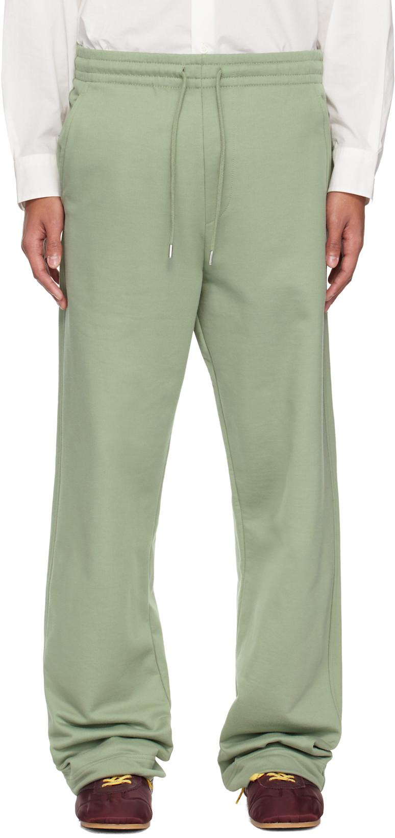 Green Drawstring Sweatpants by DRIES VAN NOTEN