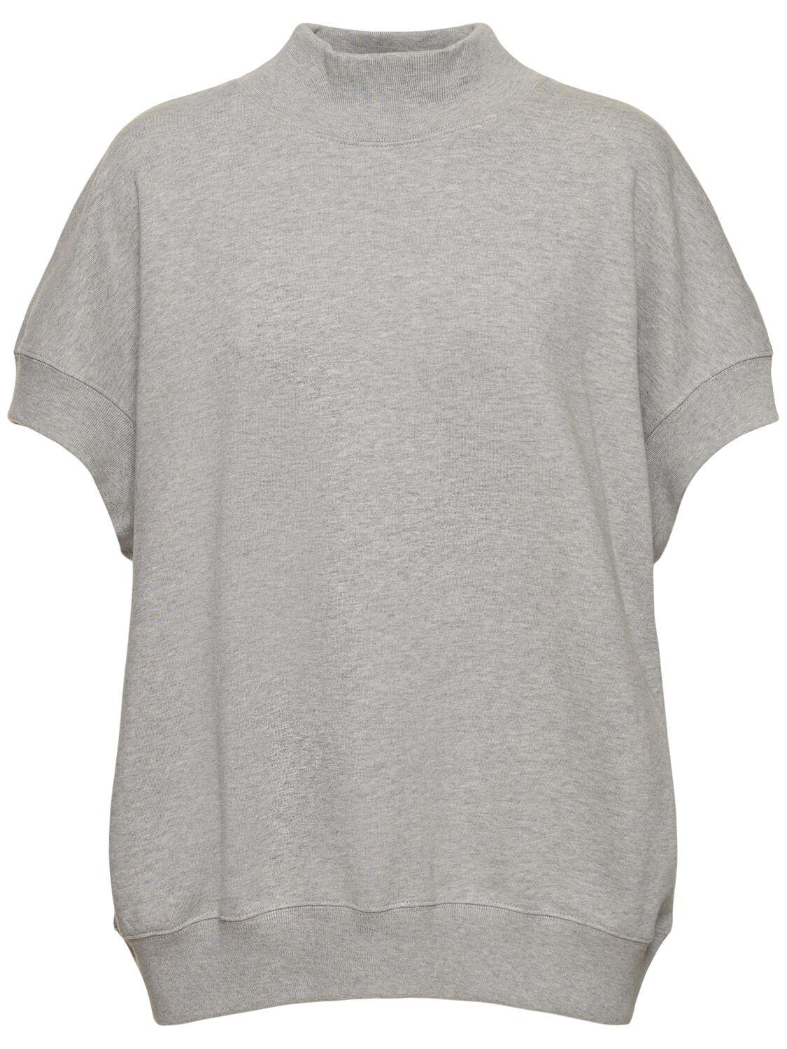 Halovar Jersey Short Sleeve Sweatshirt by DRIES VAN NOTEN Halovar Jersey Short Sleeve Sweatshirt by DRIES VAN NOTEN