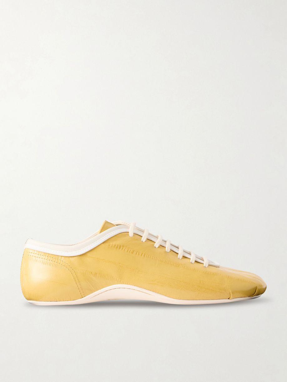 Leather sneakers by DRIES VAN NOTEN