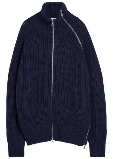 Monty ribbed wool cardigan by DRIES VAN NOTEN