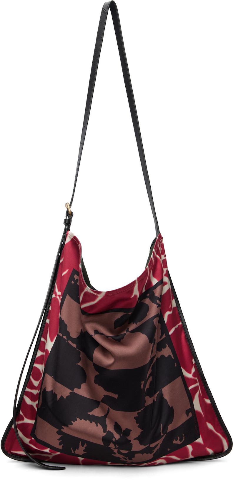 Multicolor Small Scarf Tote by DRIES VAN NOTEN