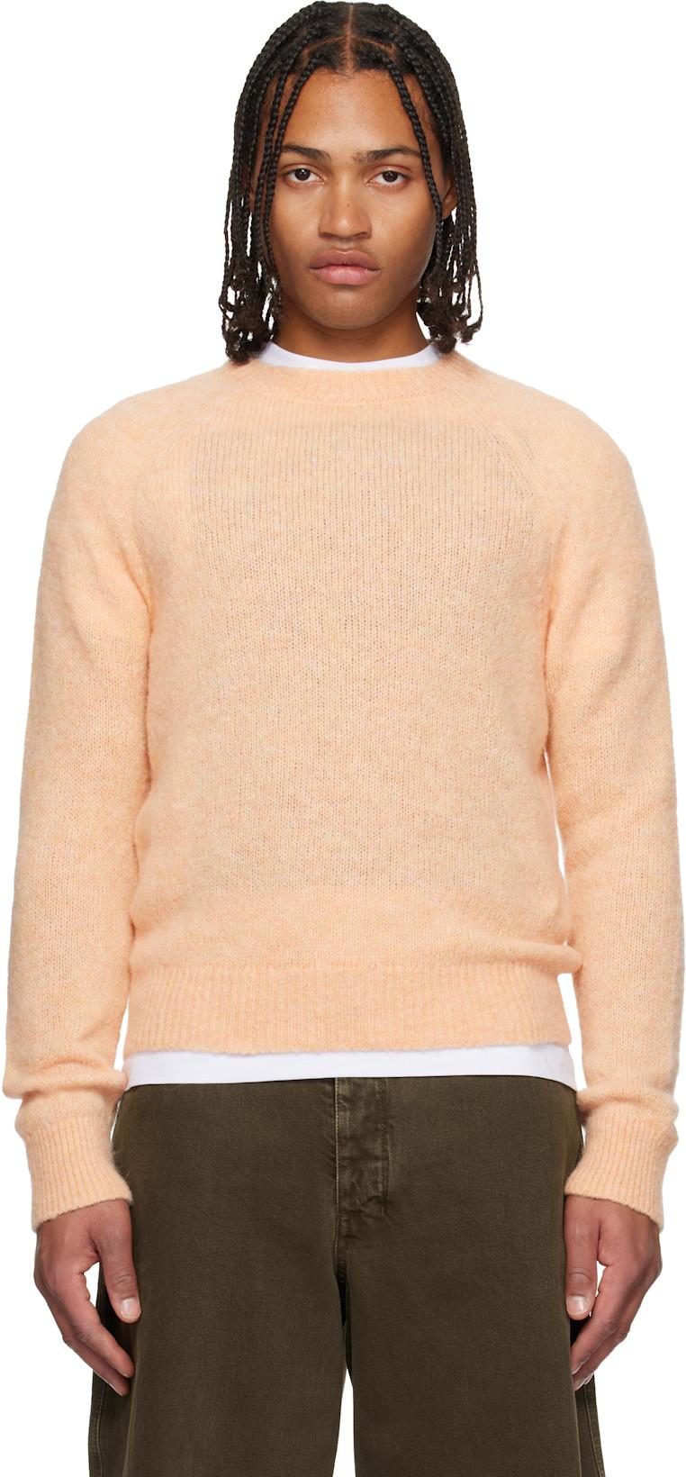 Orange Fitted Sweater by DRIES VAN NOTEN