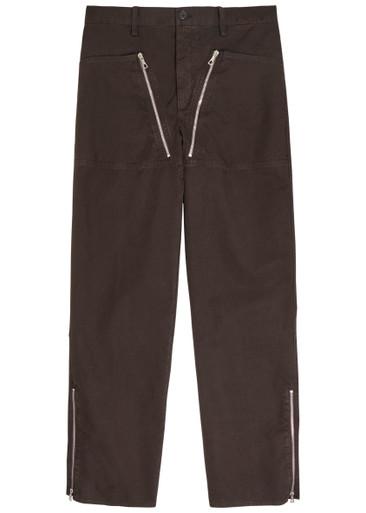 Pexior straight-leg cotton trousers by DRIES VAN NOTEN