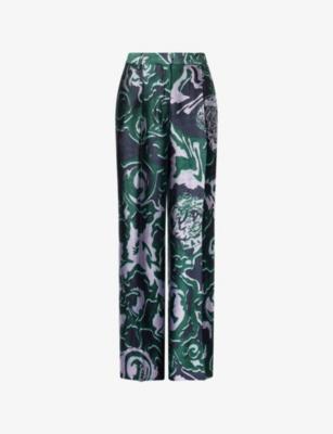 Portias Straight-Leg Woven Trousers by DRIES VAN NOTEN