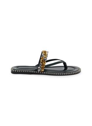 Sequin Leather Flipflop Sandal by DRIES VAN NOTEN