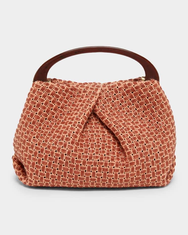 Small Pleated Top-Handle Bag by DRIES VAN NOTEN