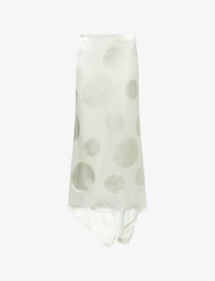Susya Printed Silk-Blend Midi Skirt by DRIES VAN NOTEN