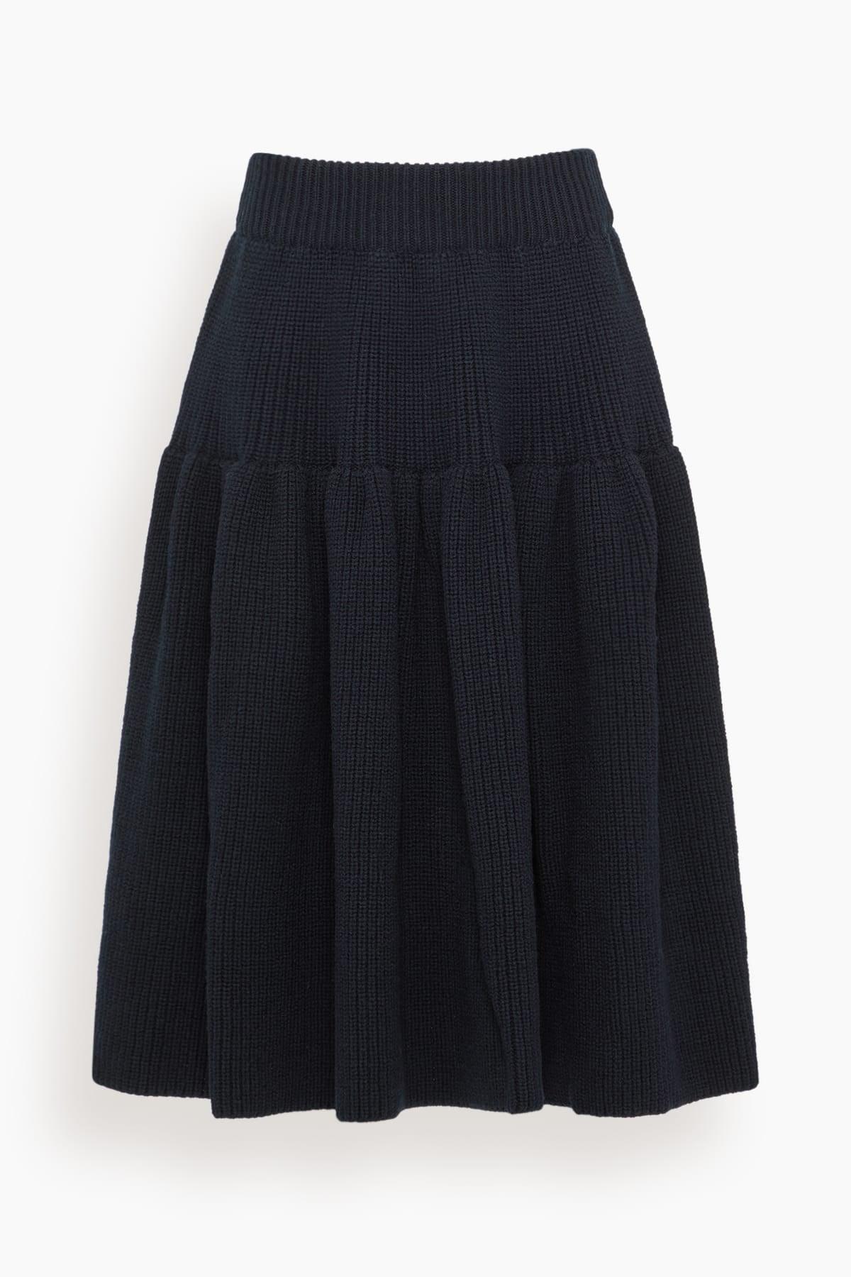 Telma Skirt in Black by DRIES VAN NOTEN