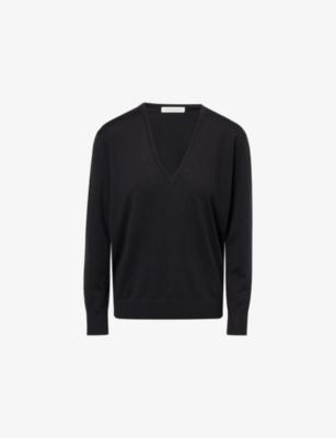 Tuomas V-Neck Merino Wool Jumper by DRIES VAN NOTEN