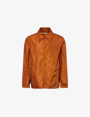 Vorries Collared Woven Jacket by DRIES VAN NOTEN