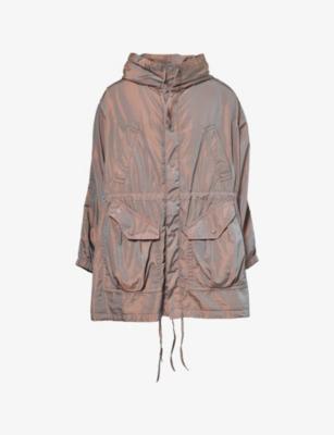 Voxer Hooded Woven Parka Jacket by DRIES VAN NOTEN