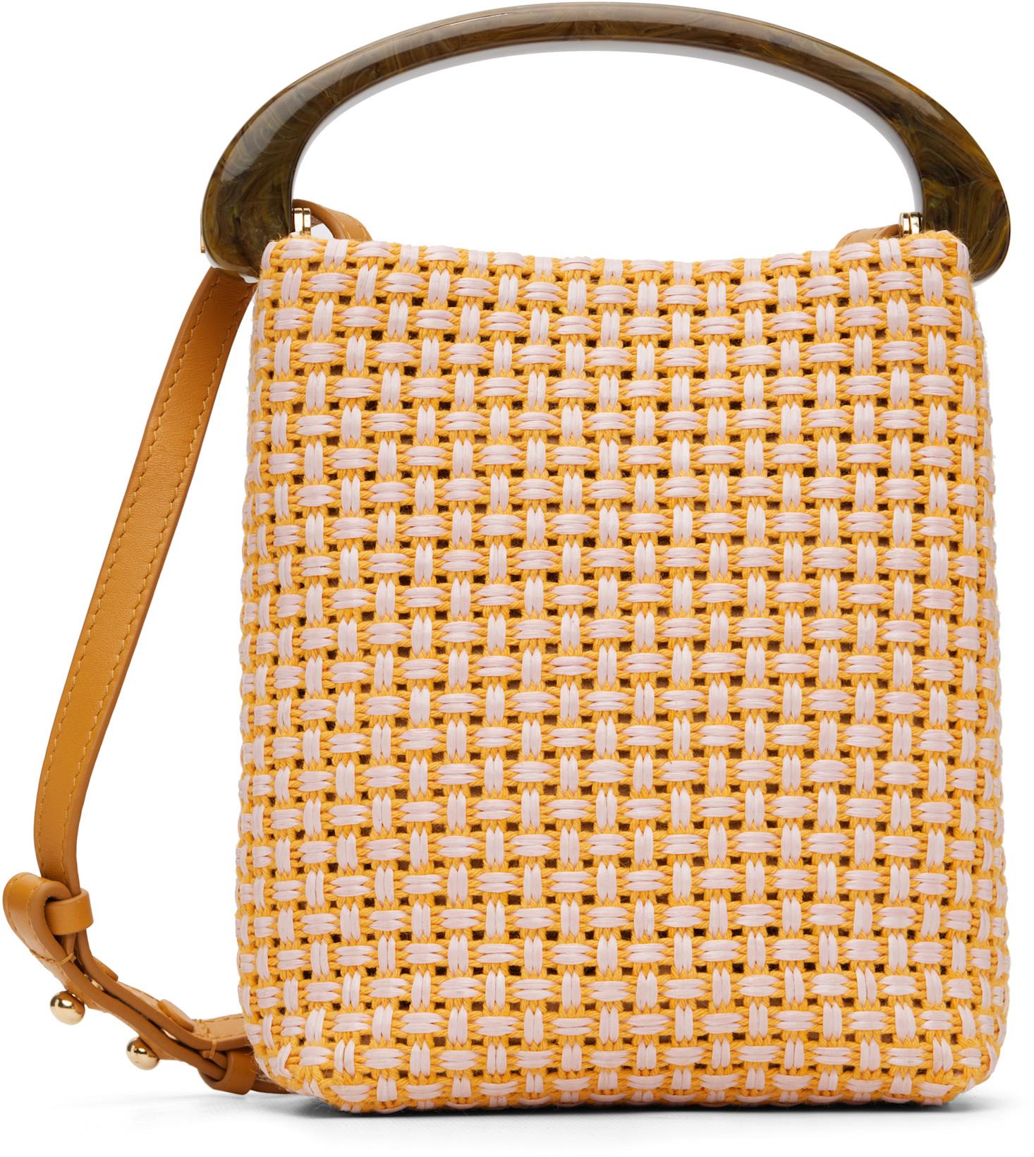 Yellow Micro Bag by DRIES VAN NOTEN