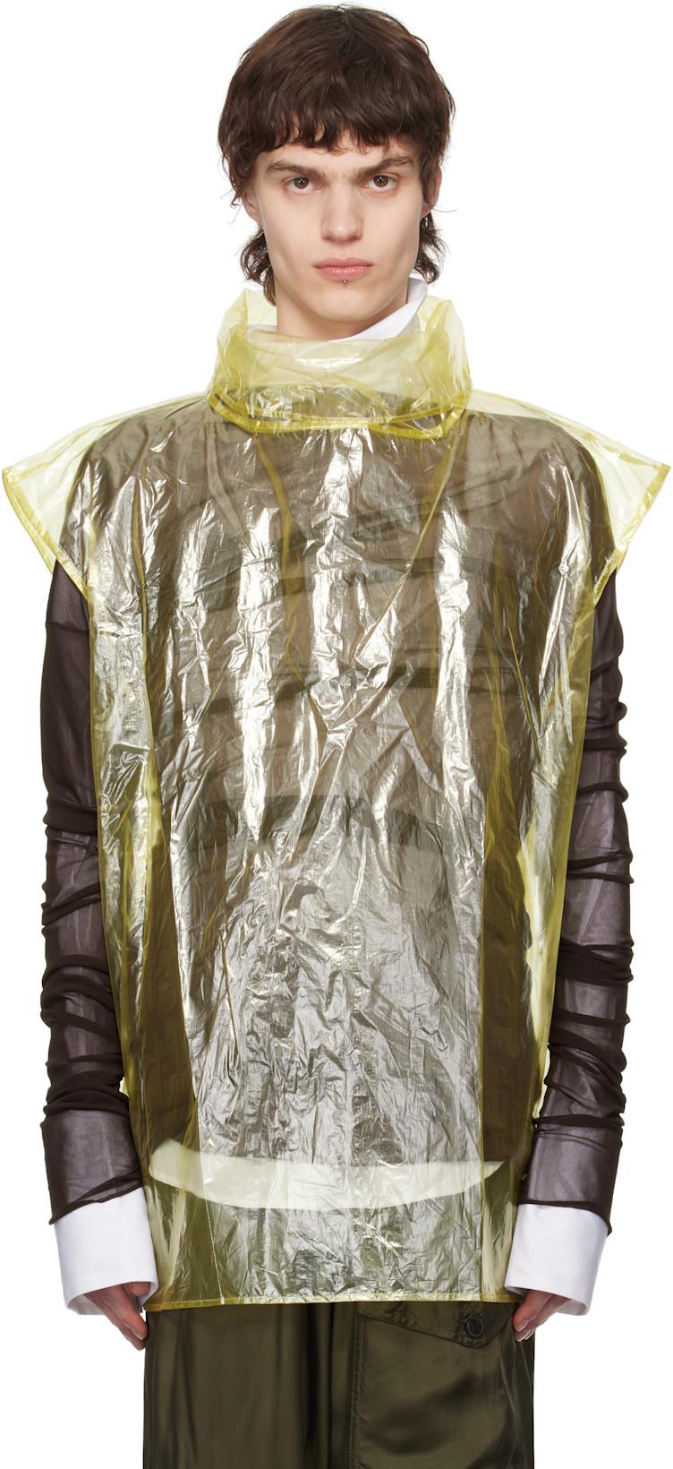 Yellow Sheer T-shirt by DRIES VAN NOTEN