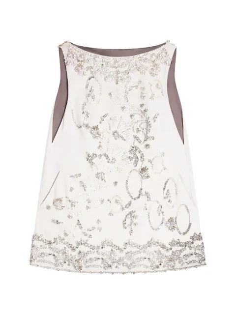 beaded-embellishment mini dress by DRIES VAN NOTEN