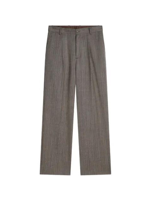 button trousers by DRIES VAN NOTEN