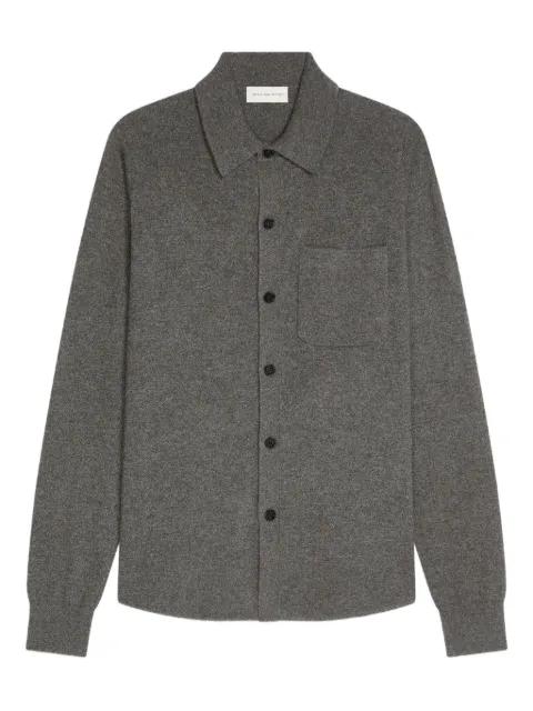 cashmere knitted shirt by DRIES VAN NOTEN